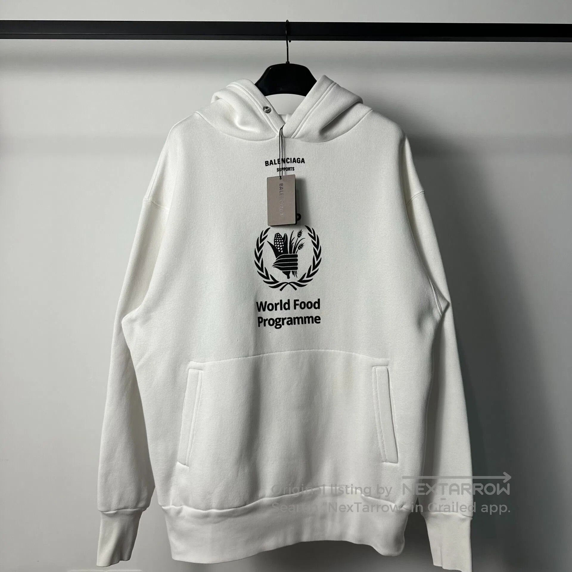 Balenciaga balenciaga world food program hoodie. Size US XS / EU 42 / 0 - 1 Thumbnail
