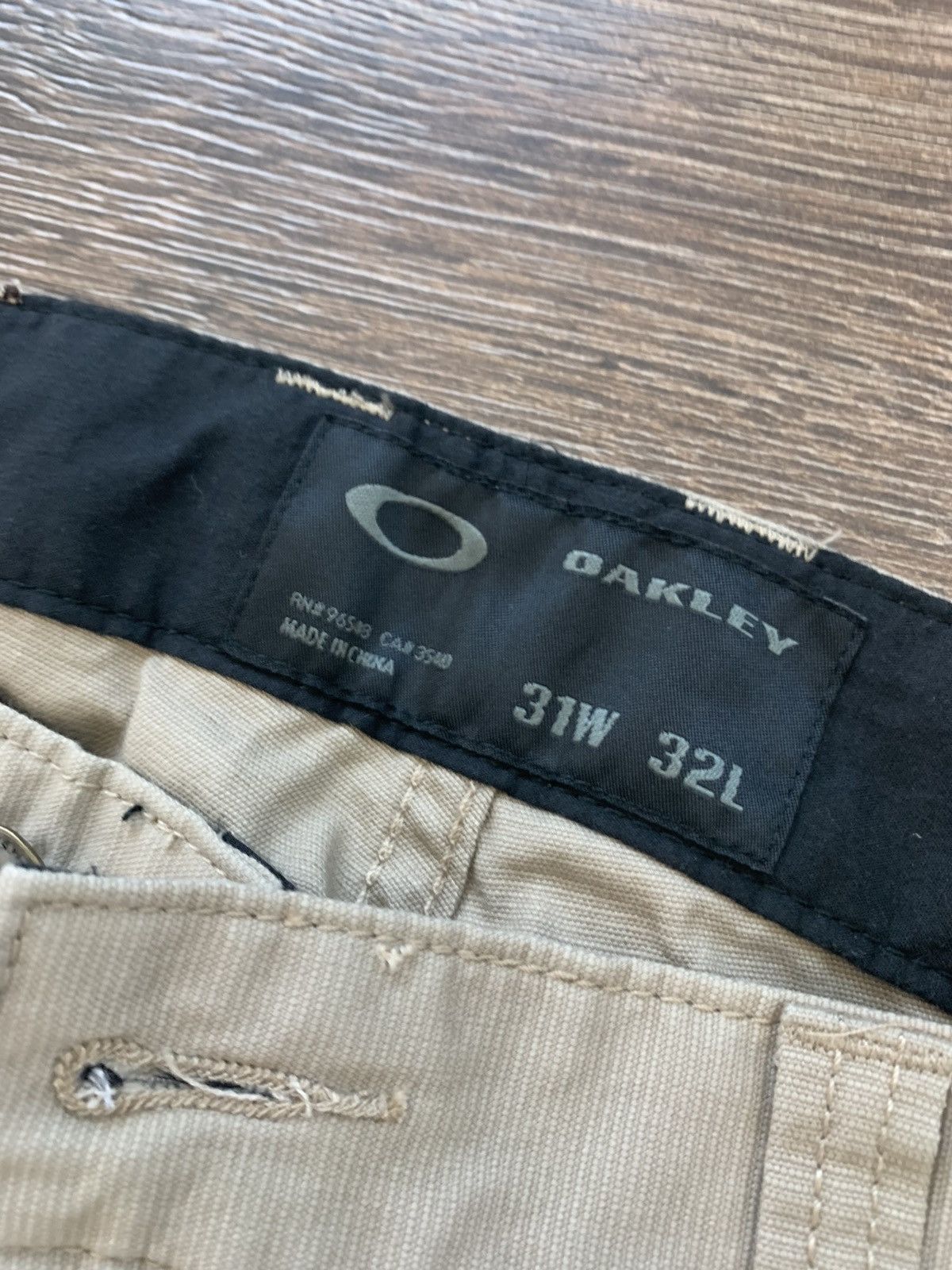 Oakley Oakley Beige Windbreaker pants Size US 31 - 3 Thumbnail