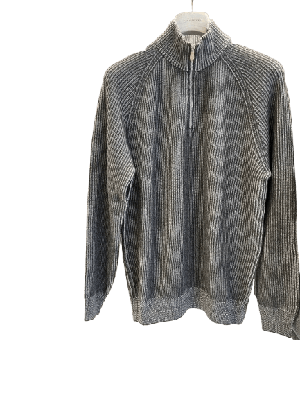 Brunello Cucinelli o1w1db10125 Cashmere Cardigan in Grey Size US L / EU 52-54 / 3 - 1 Thumbnail