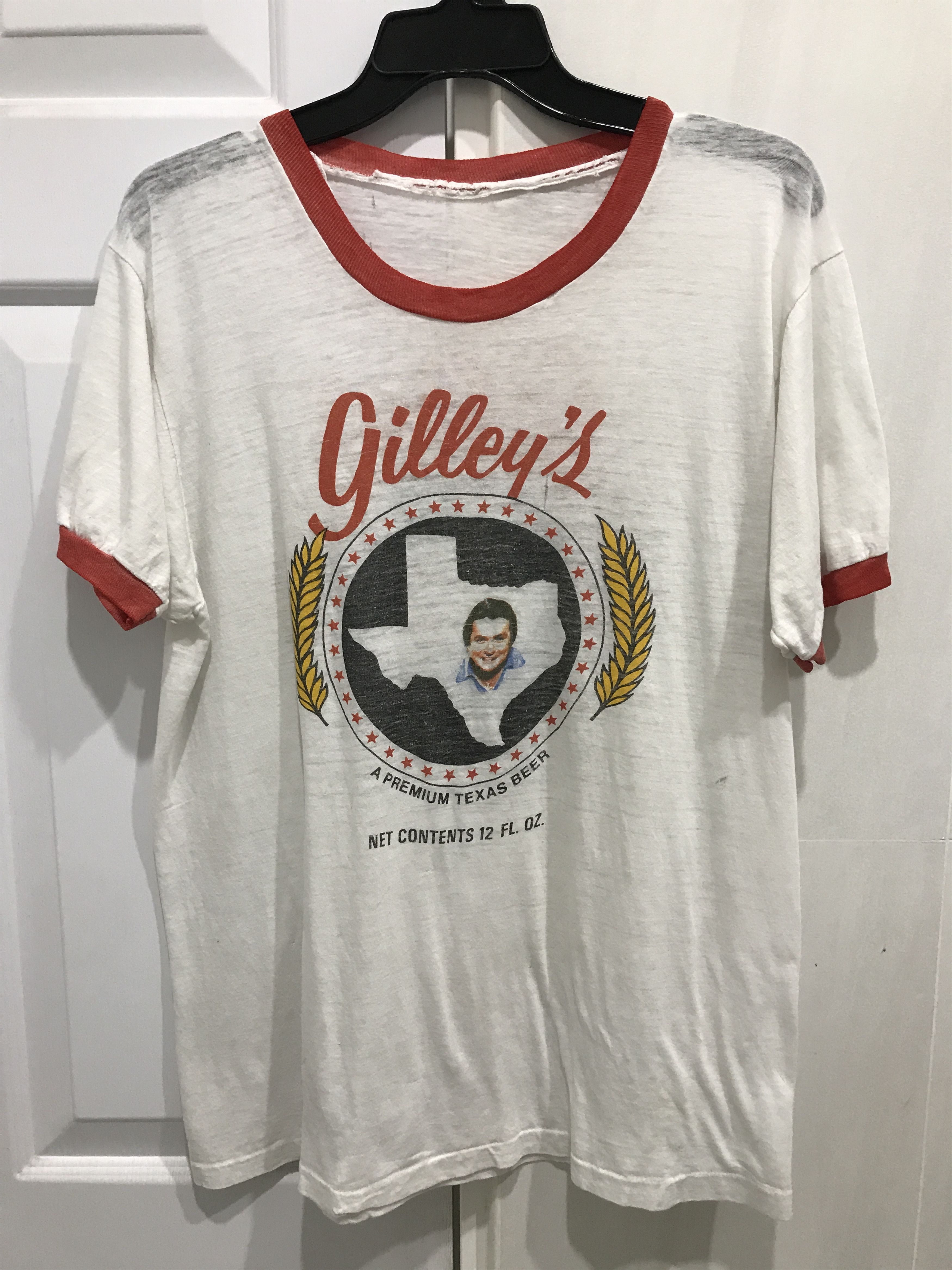 Vintage Vintage 80s 90s Mickey Gilley's Beer Tee Country music Size US L / EU 52-54 / 3 - 2 Thumbnail
