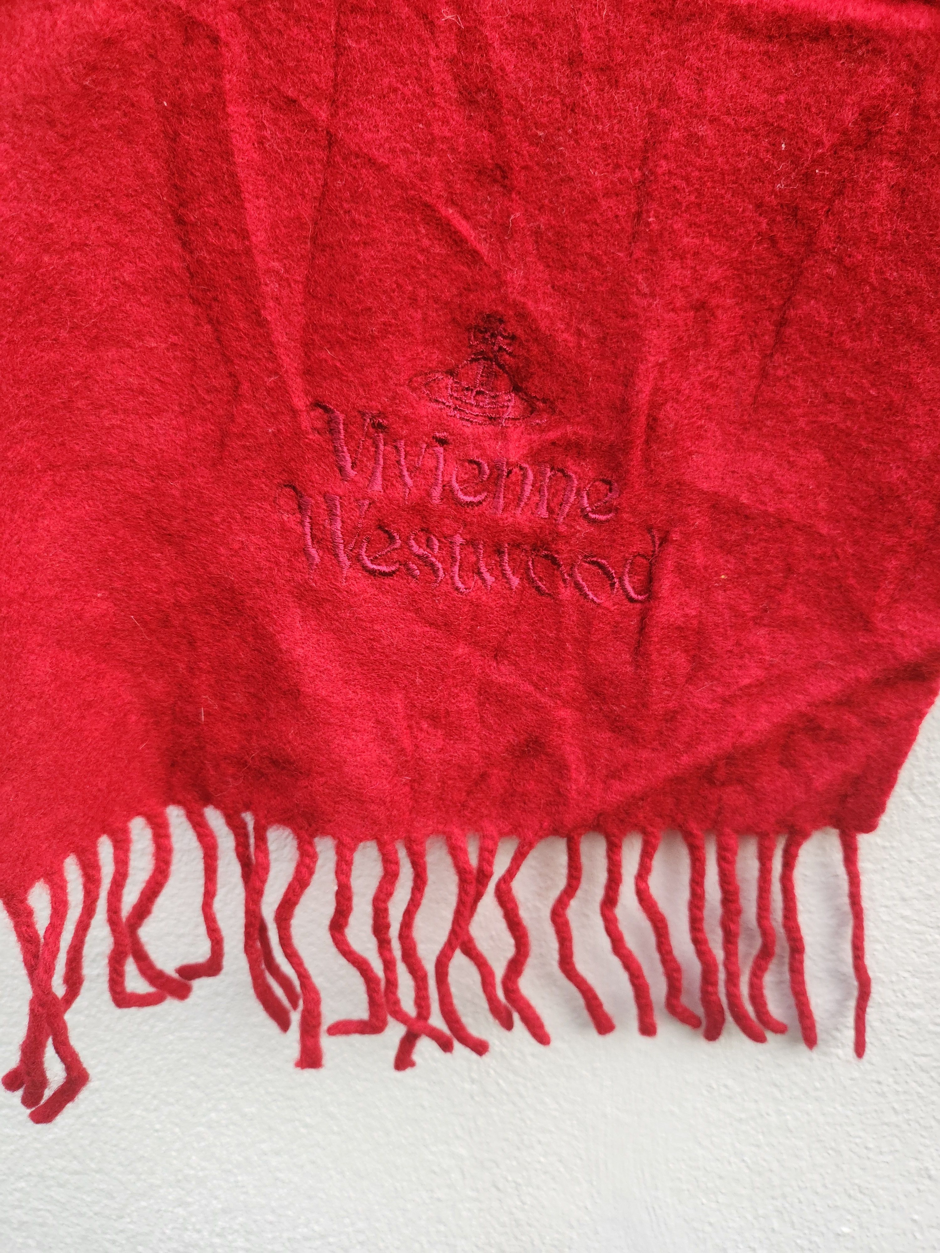 Grailed × Vivienne Westwood 💥Vivienne Westwood Big Scarves Muffler Neck Wrap Wool Size ONE SIZE - 4 Thumbnail