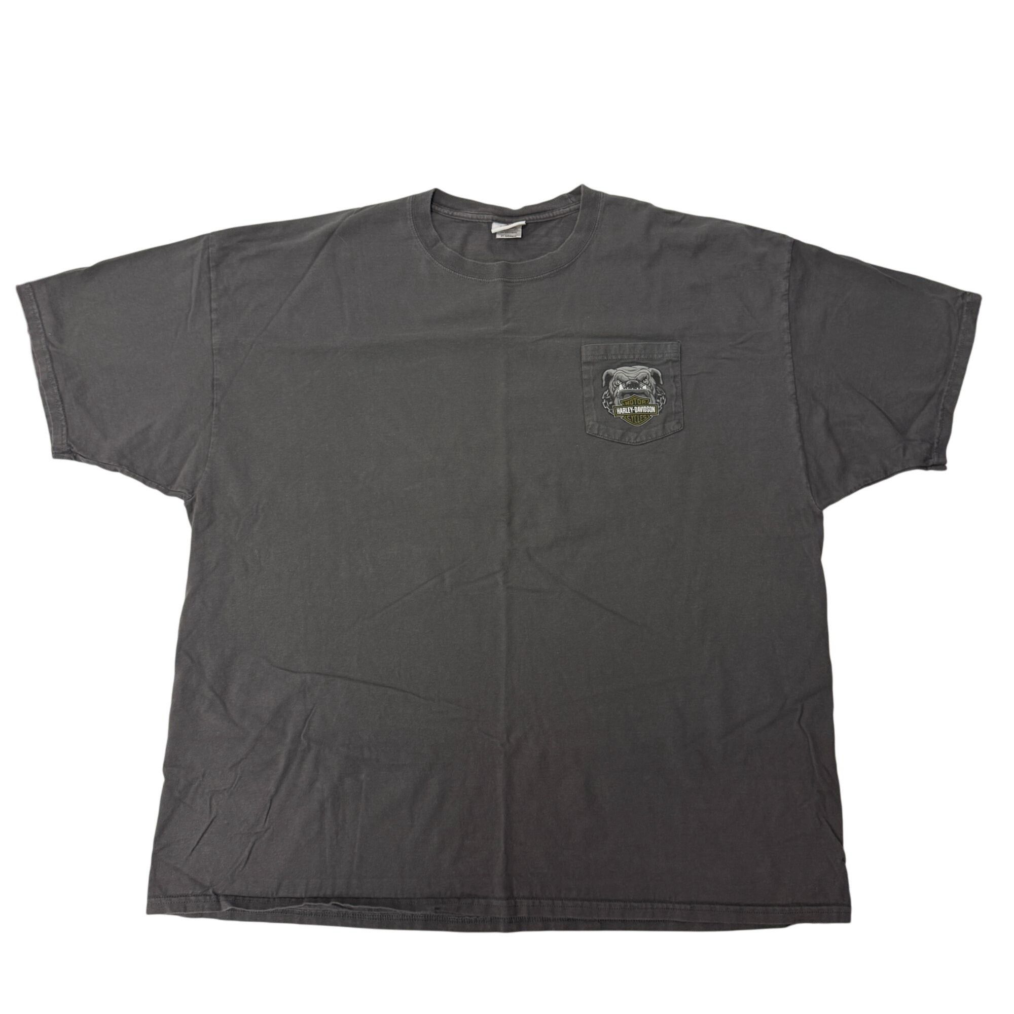 Harley Davidson HARLEY DAVIDSON The Ranch TEXAS Motorcycle Biker BULLDOG Tee Size US XXL / EU 58 / 5 - 3 Thumbnail