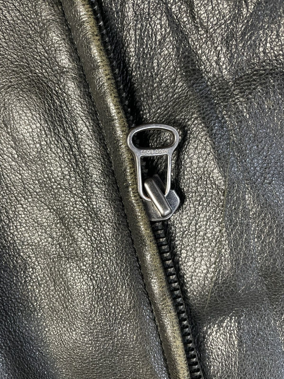 Hugo Boss Hugo Boss Lambskin Leather Jacket Size US M / EU 48-50 / 2 - 5 Thumbnail