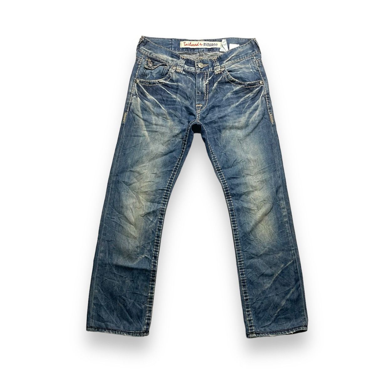 If Six Was Nine VINTAGE BUCKAROO WASHED DENIM PANTS Size US 32 / EU 48 - 1 Thumbnail