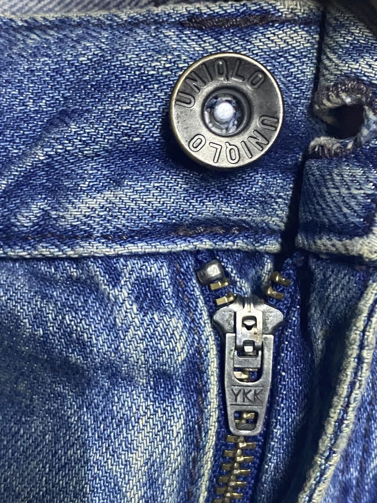 Uniqlo Vintage Japanese Brand Uniqlo Light Wash Tappered Leg Jeans Size US 36 / EU 52 - 10 Thumbnail