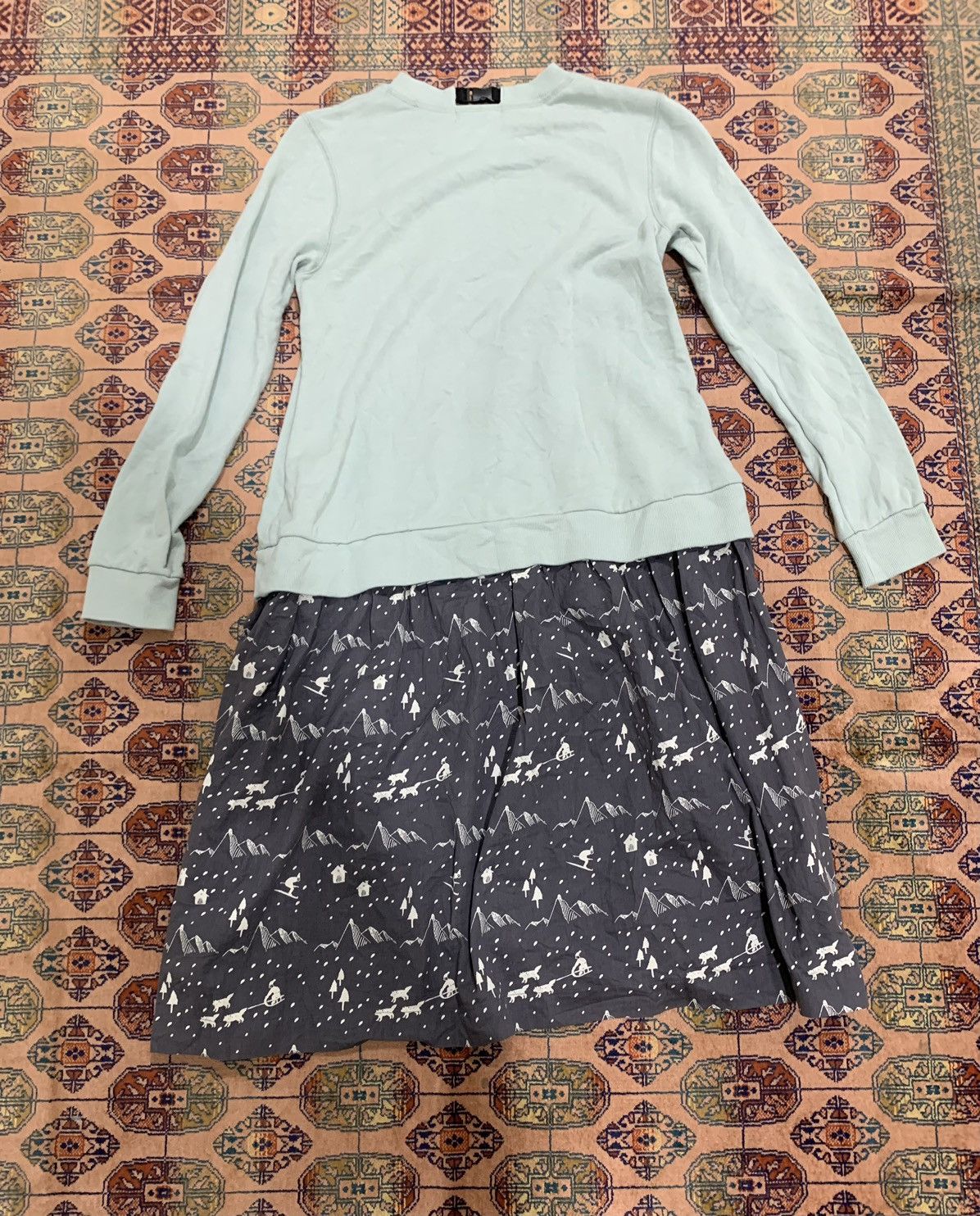 Ne-Net VINTAGE NE-NET DRESS SWEATSHIRT LONG ISSEY MIYAKE Size US M / EU 48-50 / 2 - 6 Thumbnail