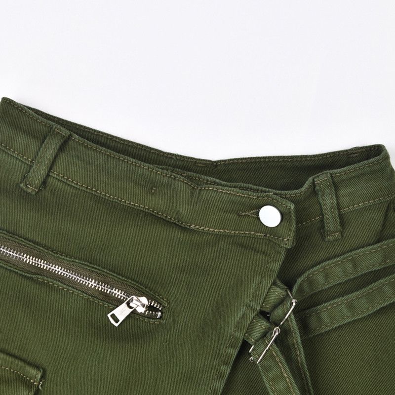 Japanese Brand Niche Cargo Pocket Design Denim Size US 29 - 8 Thumbnail