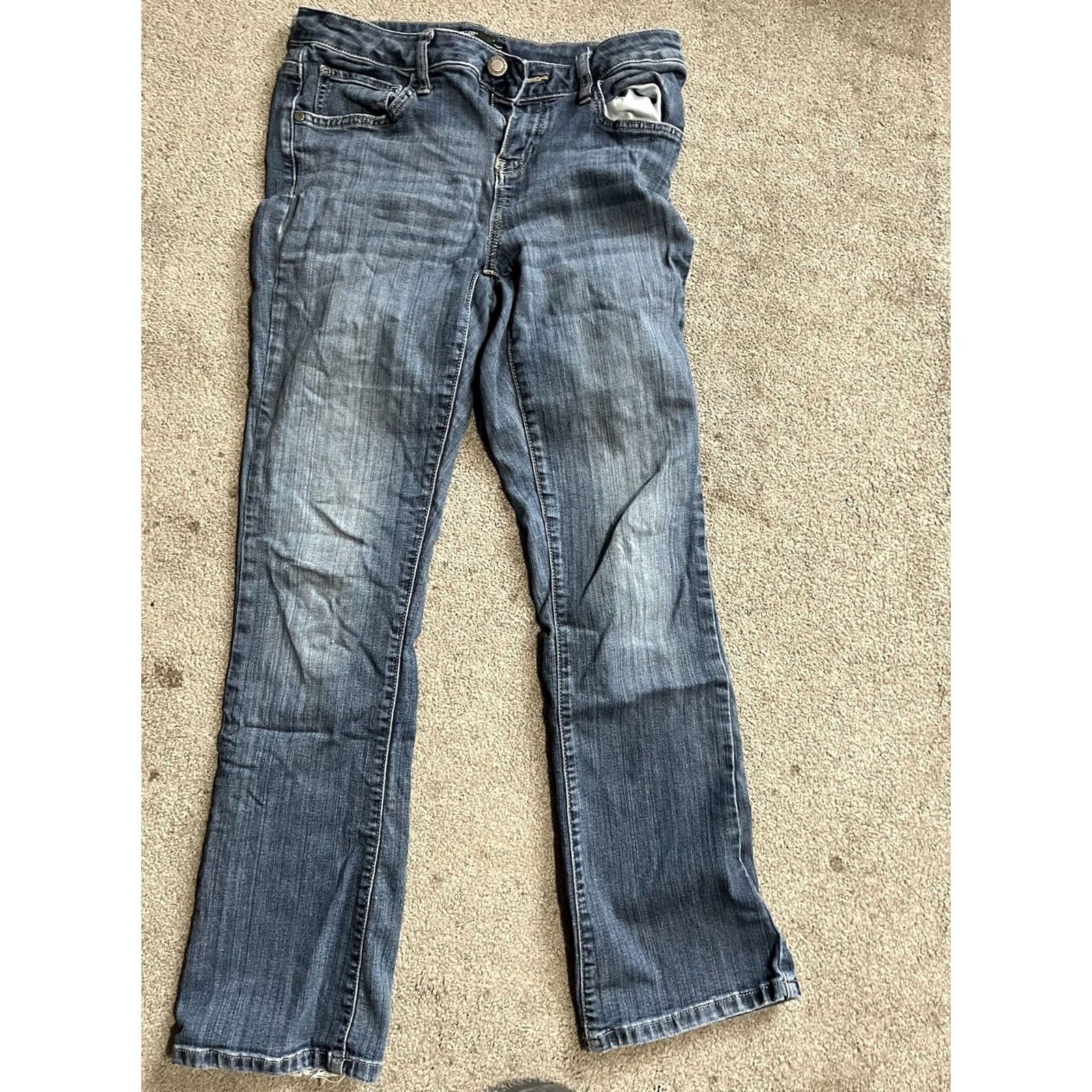Vintage Simply Vera Vera Wang Jeans Women Bootcut 8 Blue Size 30" / US 8 / IT 44 - 3 Thumbnail