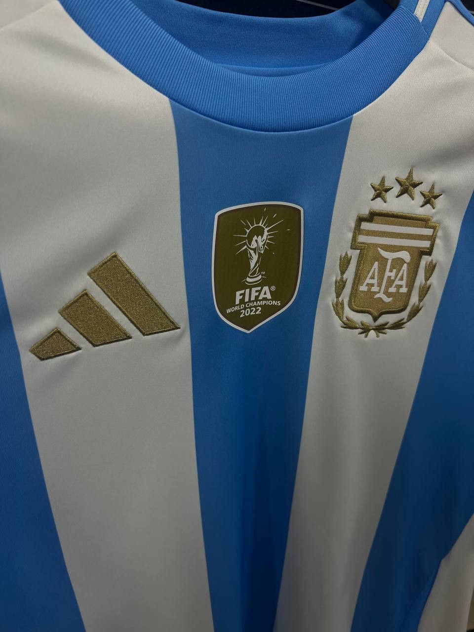 Adidas Argentina 🇦🇷 Adidas Jersey Size US L / EU 52-54 / 3 - 3 Thumbnail