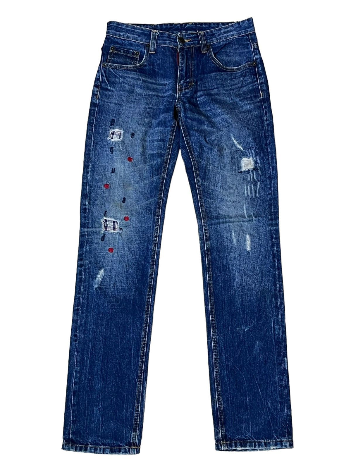 Dsquared2 SICK🔥DSQUARED2 JEAN SLIM FIT DISTRESSED STYLE JEANS Size US 30 / EU 46 - 1 Thumbnail