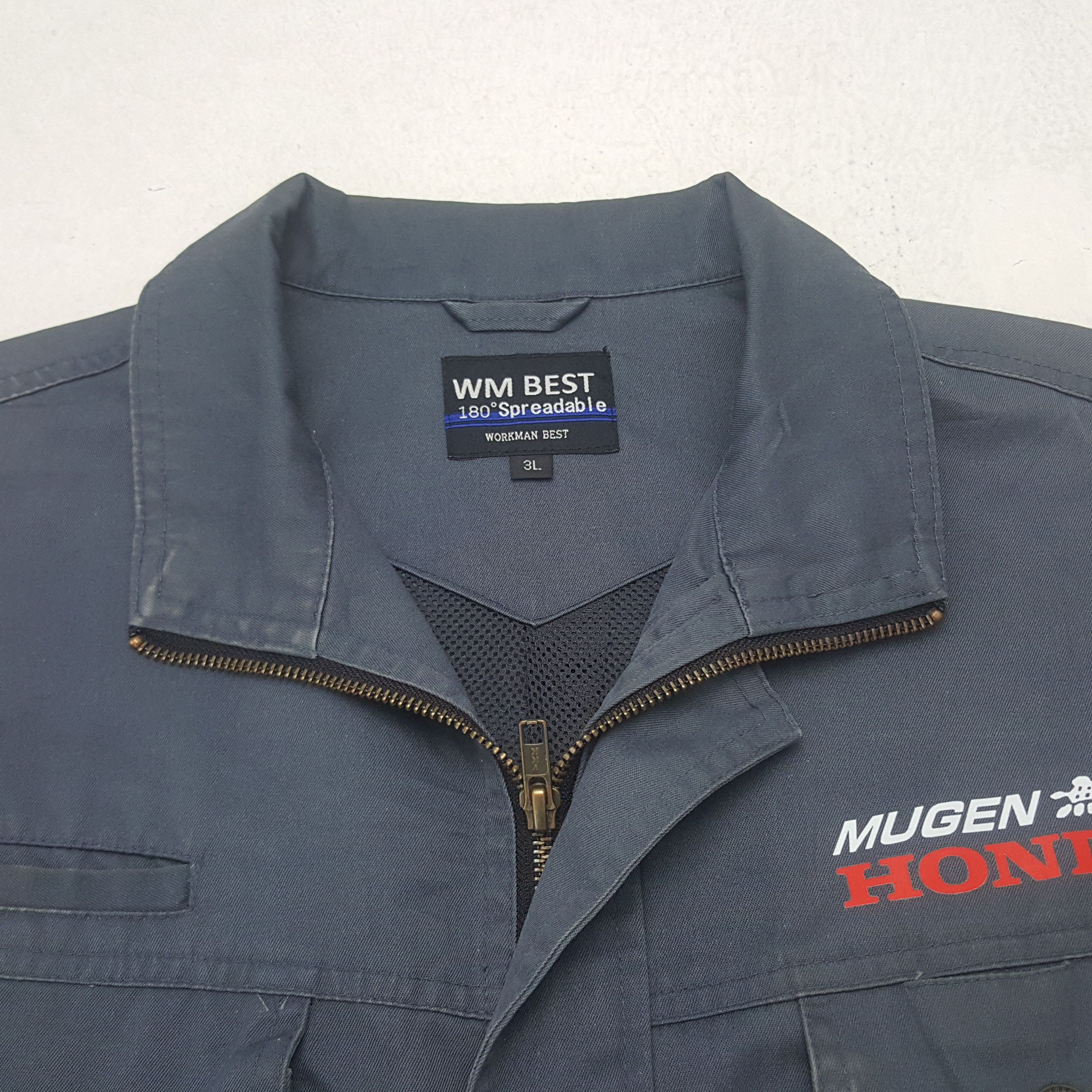 Honda × Vintage Vintage Mugen Honda Japanese Racing Custom Jacket C288N18 Size US L / EU 52-54 / 3 - 5 Thumbnail