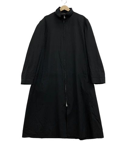 Yohji Yamamoto POUR HOMME Wool Zipper Coat Black 1