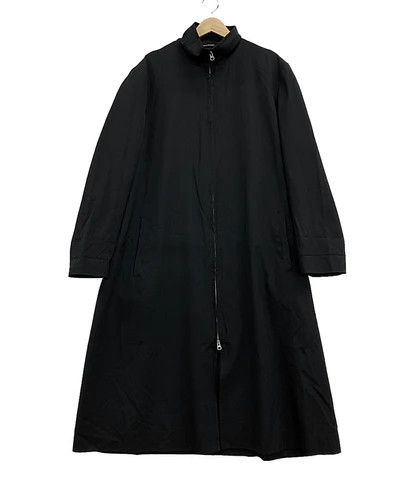 image of Yohji Yamamoto Pour Homme 07Aw Wool Zip Long Coat in Black, Men's (Size XL)