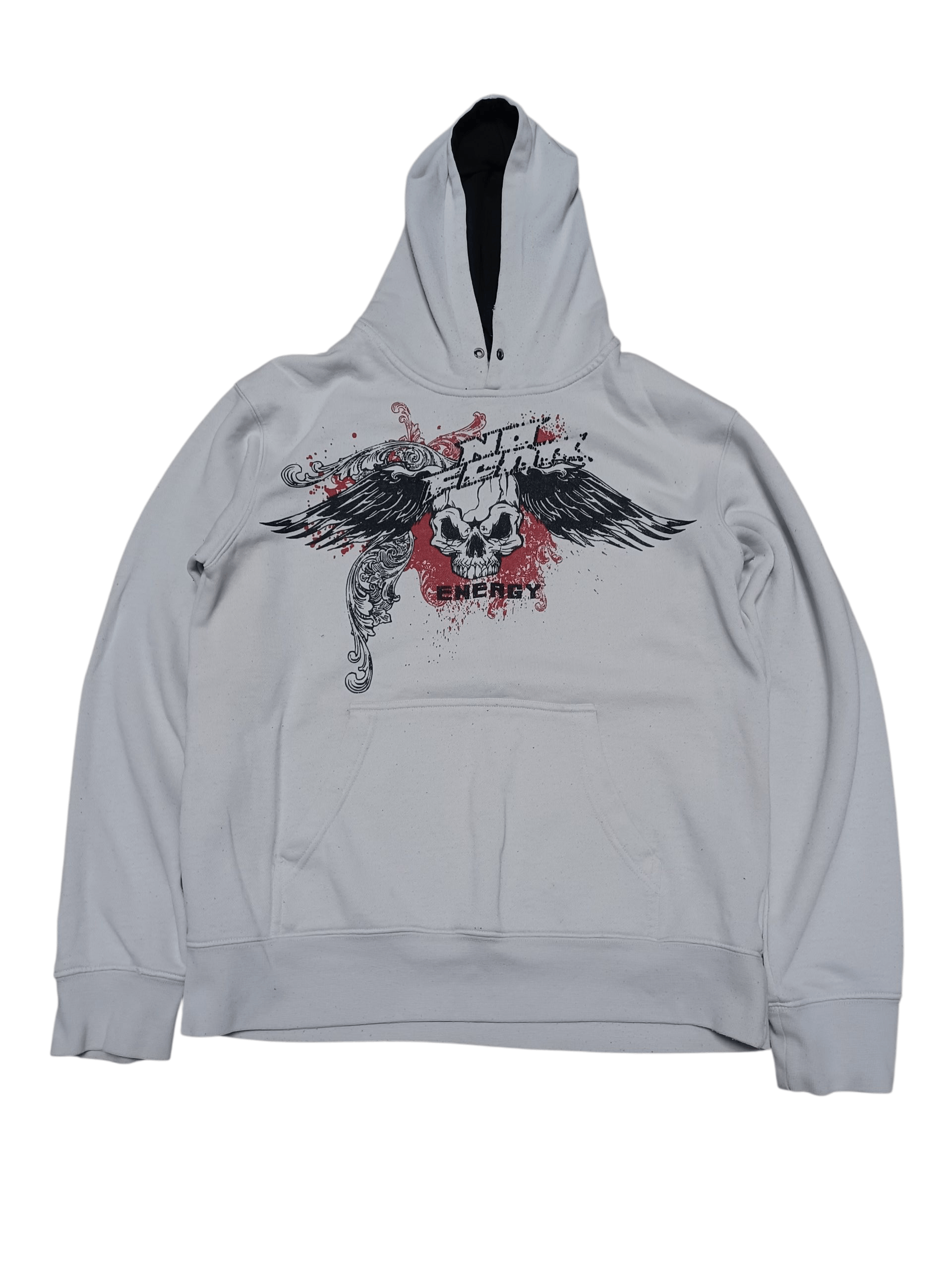 No Fear NO FEAR SKULLS VINTAGE RACING SK8 STREETWEAR HOODIE Size US M / EU 48-50 / 2 - 1 Thumbnail