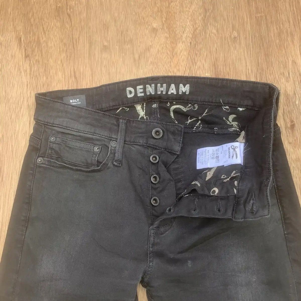 DENHAM ⚡️ FLASH SALE⚡️VINTAGE DENHAM JEANS STRETCHABLE SKINNY PANTS Size US 29 - 7 Thumbnail