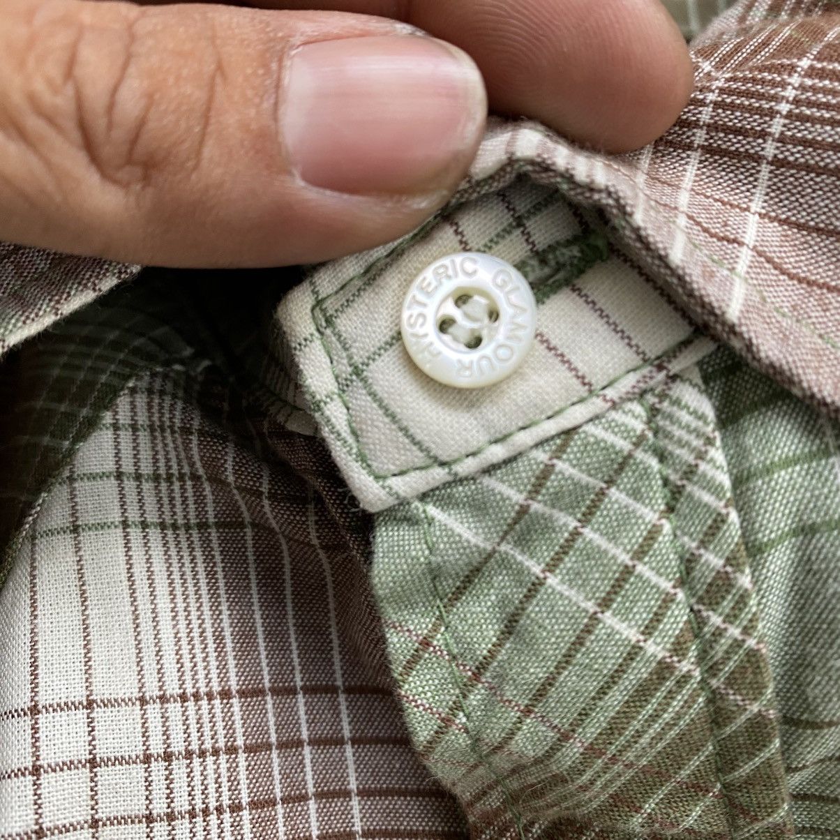 Hysteric Glamour 2000s Hysteric Glamour Green Brown Plaid Shirt Size US S / EU 44-46 / 1 - 7 Thumbnail