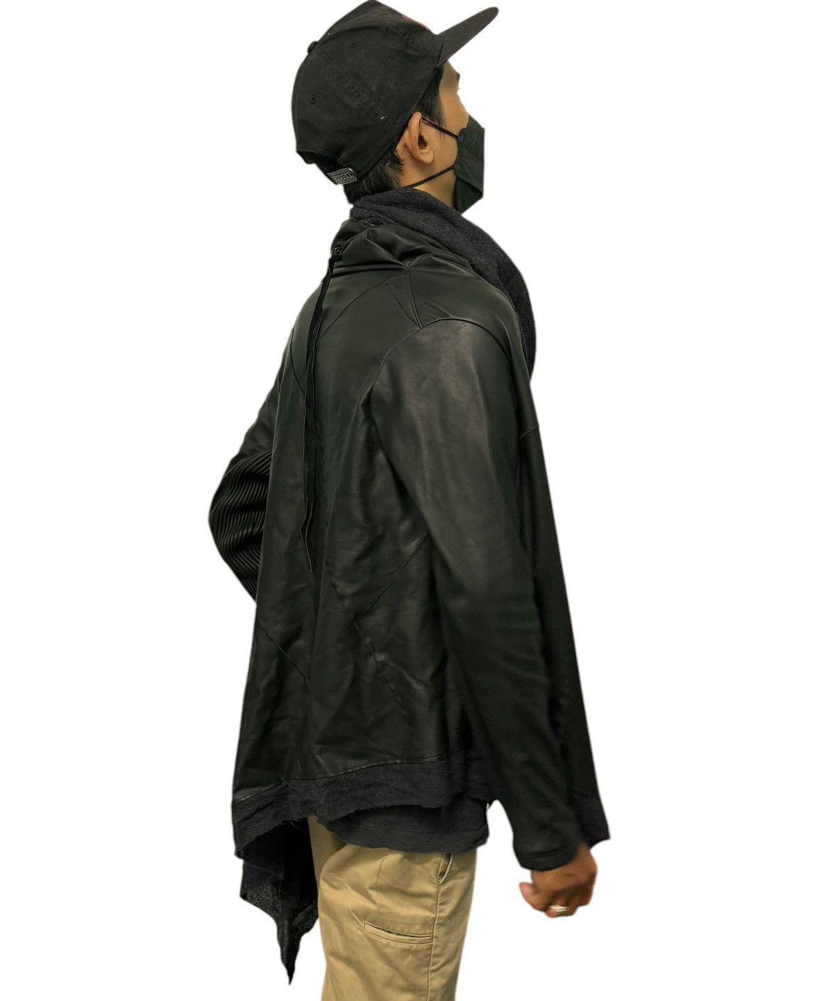 If Six Was Nine Avant Garde Obelisk Leather Jacket Size US XS / EU 42 / 0 - 9 Thumbnail