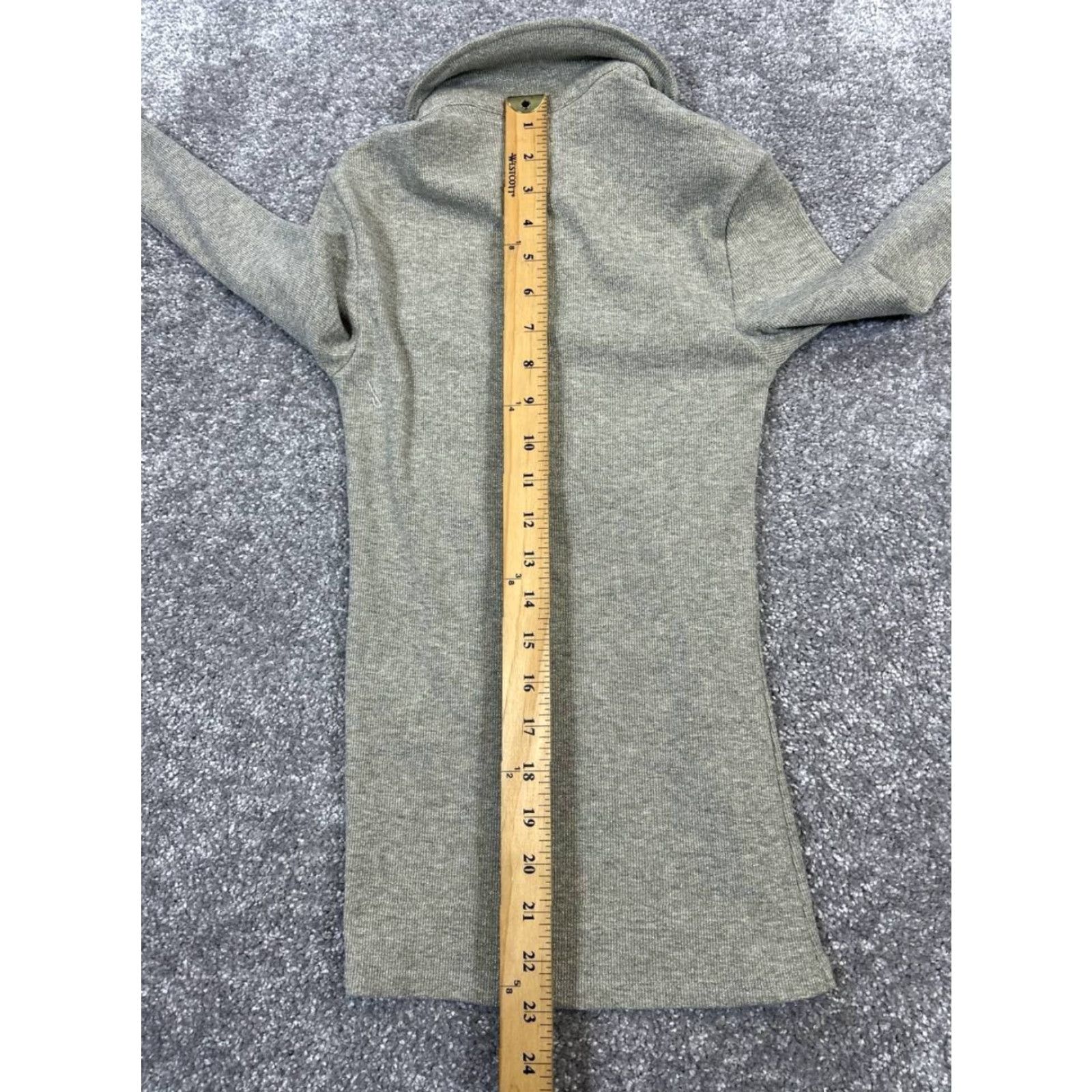 Zara Zara Polo Shirt Mens S Silver Knit Short Sleeve Button Collared Golf Casual Knit Polo Shirt Mens Small Silver Size US S / EU 44-46 / 1 - 7 Thumbnail