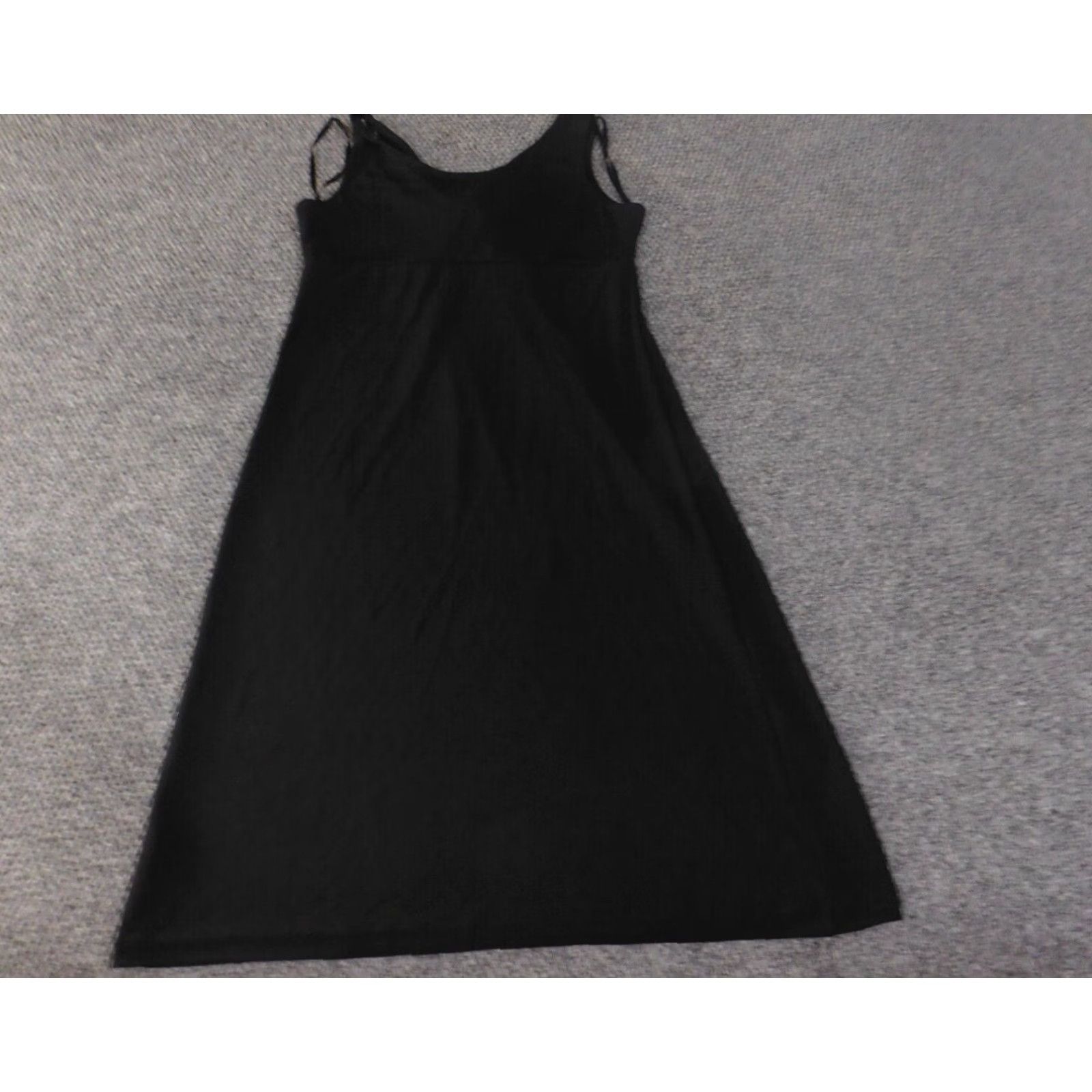 Talbots Talbots Dress Small Black Sleeveless A-Line Strap Womens Stretch Pullover Knee Length Knit Polyester Spandex Casual Winter Regular Womens Mens? Size S / US 4 / IT 40 - 7 Thumbnail