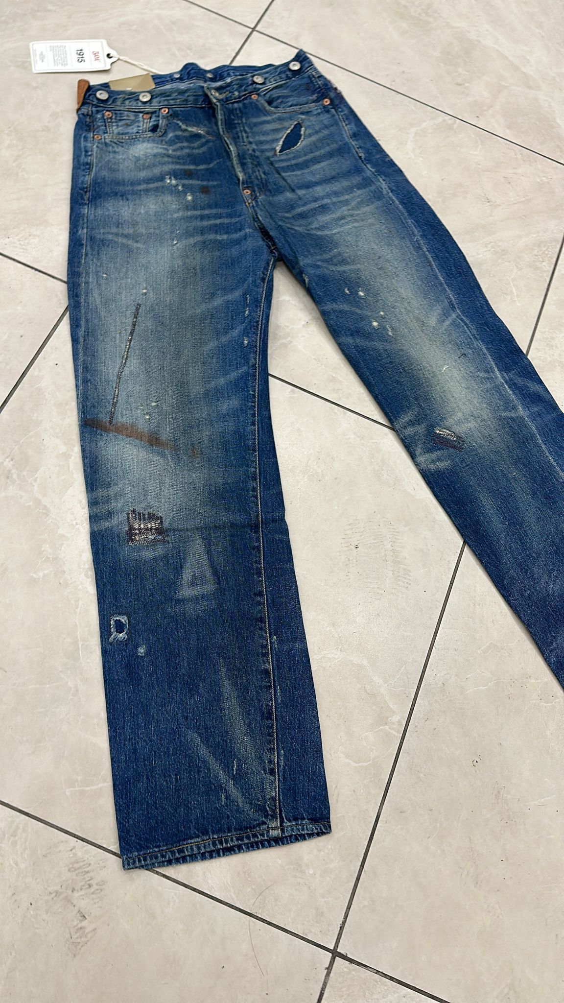 Levi's Vintage Clothing LVC Levi's Vintage Clothing 1915 501XX BigE Selvedge Jeans Size US 28 / EU 44 - 7 Thumbnail