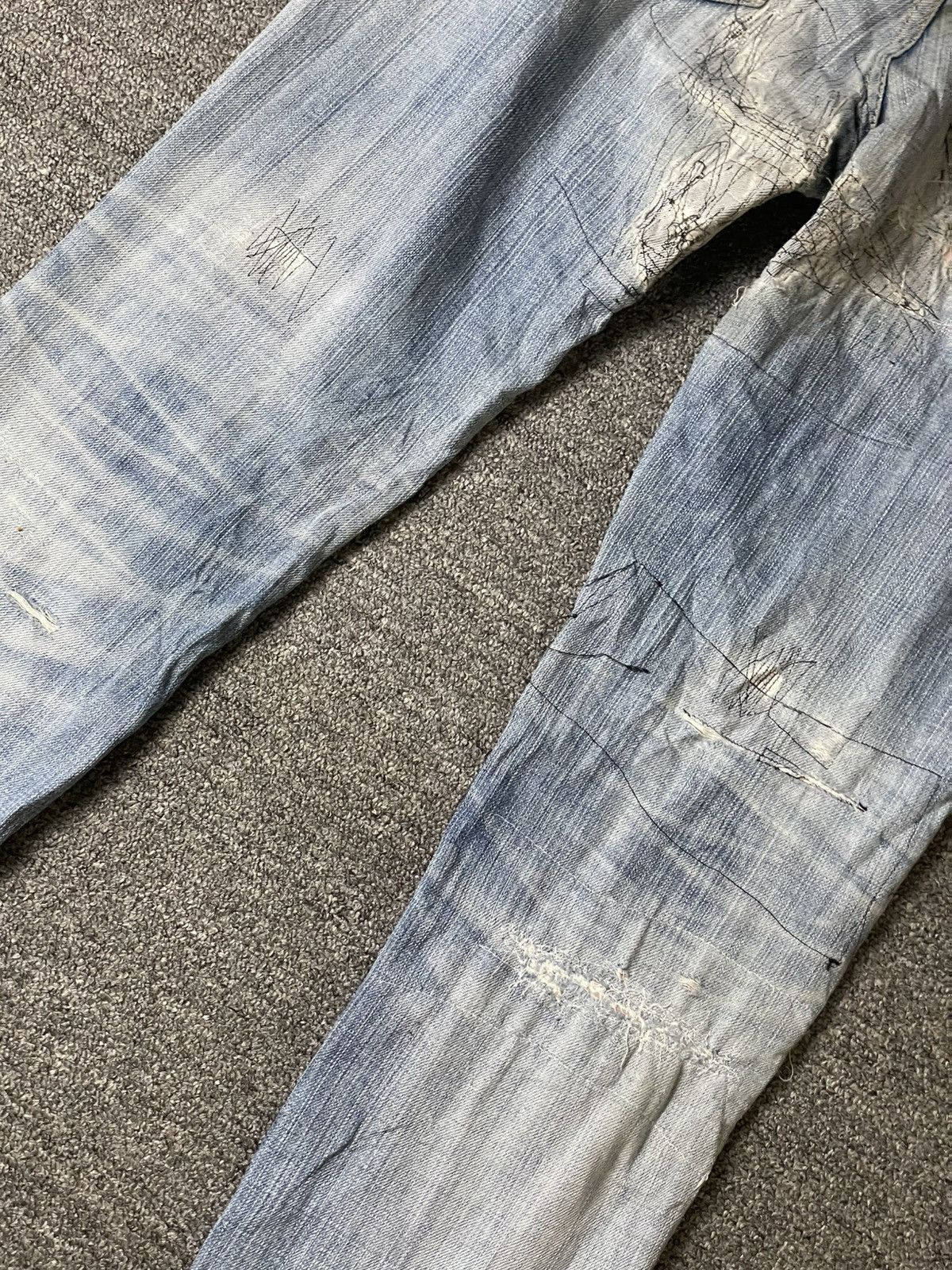 Uniqlo × Vintage UNIQLO Brand Boyfriend Tapered Jeans (117) Size US 32 / EU 48 - 13 Thumbnail