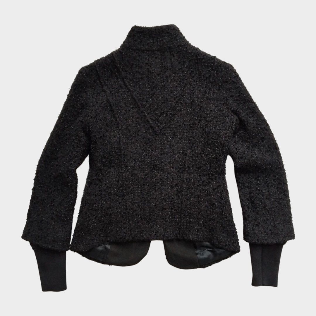 Giorgio Armani Giorgio Armani boucle wool zip up jackets Size XS / US 0-2 / IT 36-38 - 2 Thumbnail