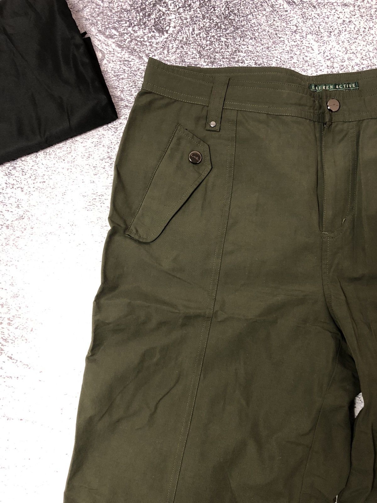 Polo Ralph Lauren × Vintage Women’s casual pants Polo Ralph Lauren size 10 y2k rare usa Size 28" / US 6 / IT 42 - 4 Thumbnail