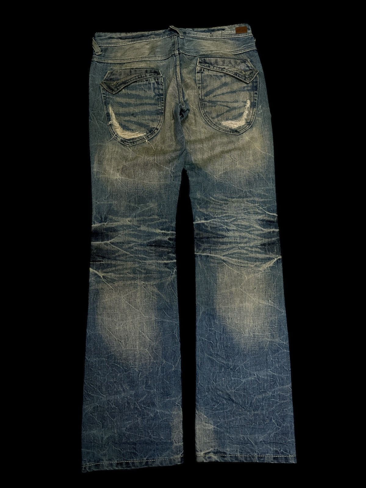 Kapital 90s Style Nicole Club Men Bootcut Flare . Size US 33 - 2 Thumbnail