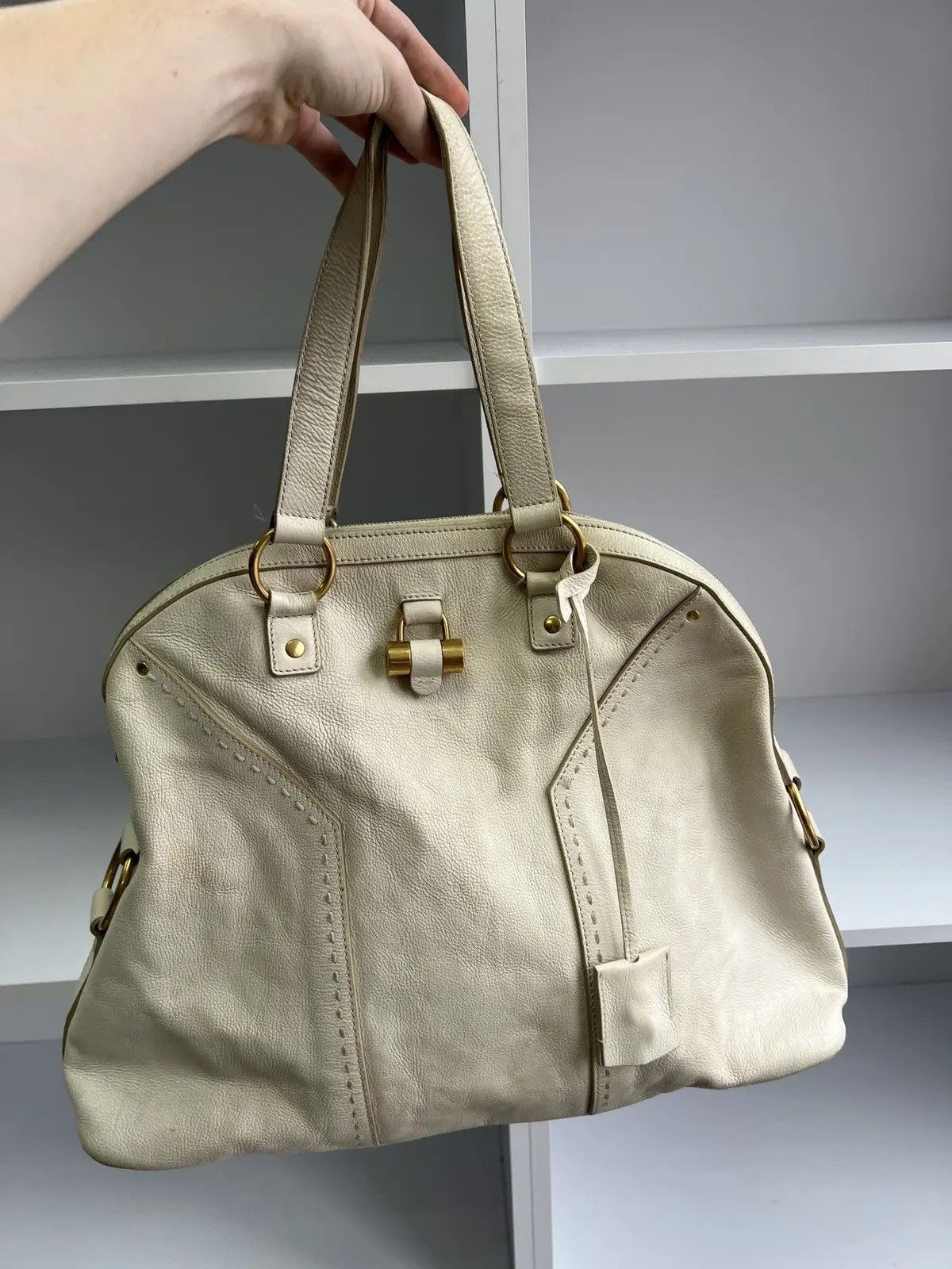 Vintage × Yves Saint Laurent Vintage Yves Saint Laurent Women’s Luxury leather bag Size ONE SIZE - 15 Thumbnail