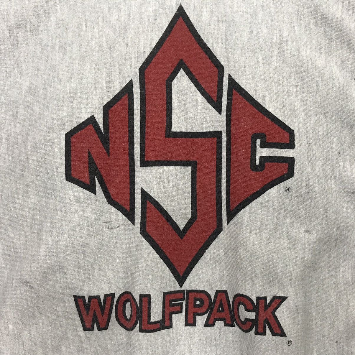 NCAA × Sports Specialties × Vintage Vintage NC State Wolfpack Big Logo Sweatshirt Size US M / EU 48-50 / 2 - 2 Thumbnail