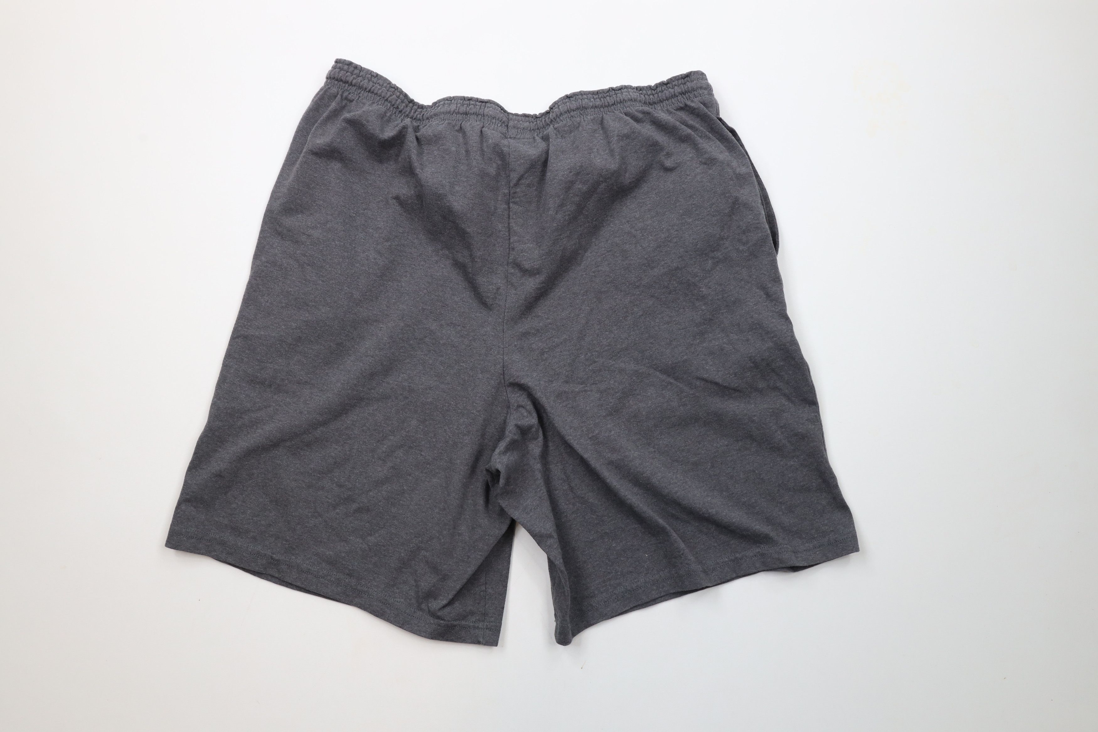 Champion × Vintage Vintage Champion Logo Above Knee Cotton Dad Shorts Gray Size US 36 / EU 52 - 8 Thumbnail