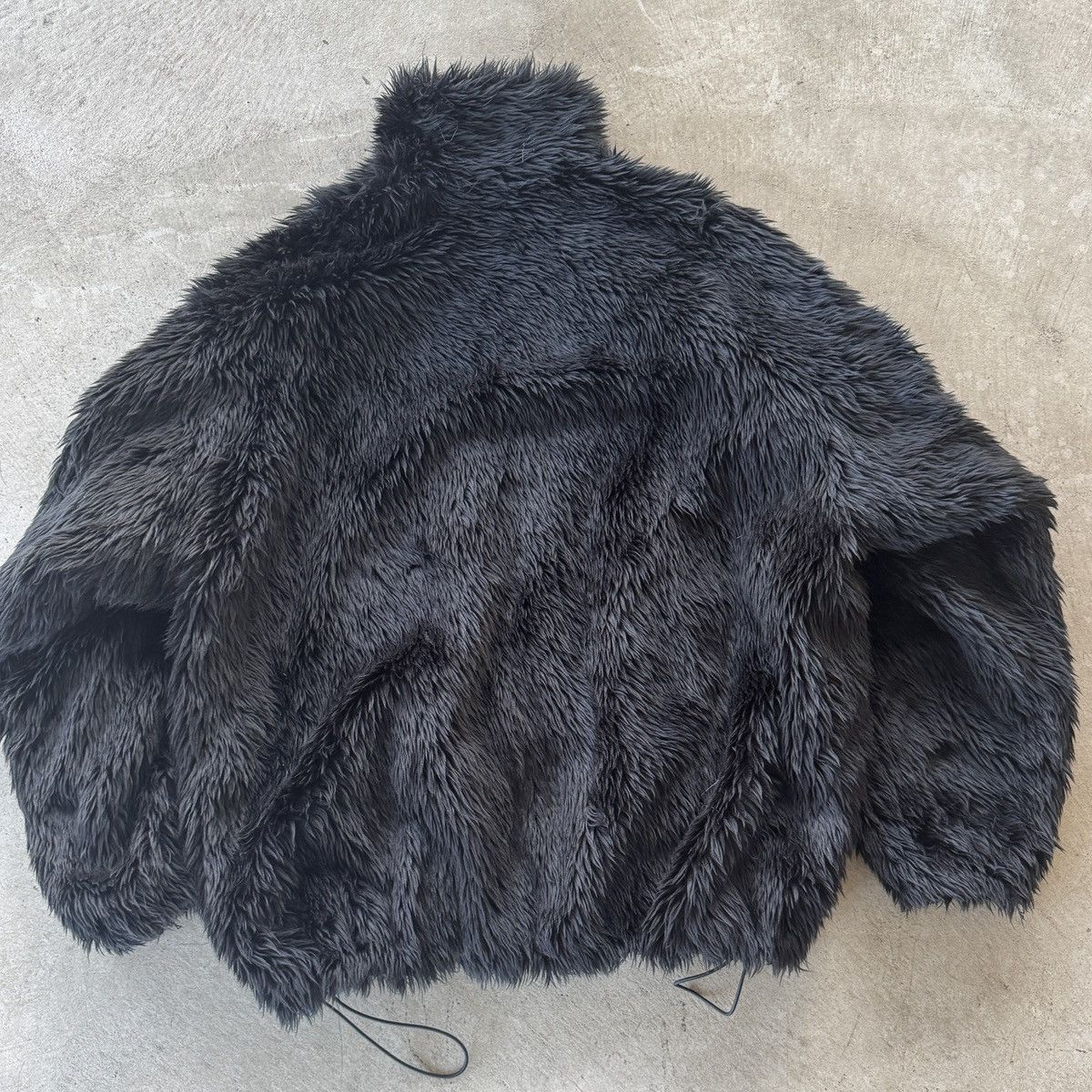 Balenciaga Balenciaga Faux Fur Bomber Jacket Size M / US 6-8 / IT 42-44 - 2 Thumbnail