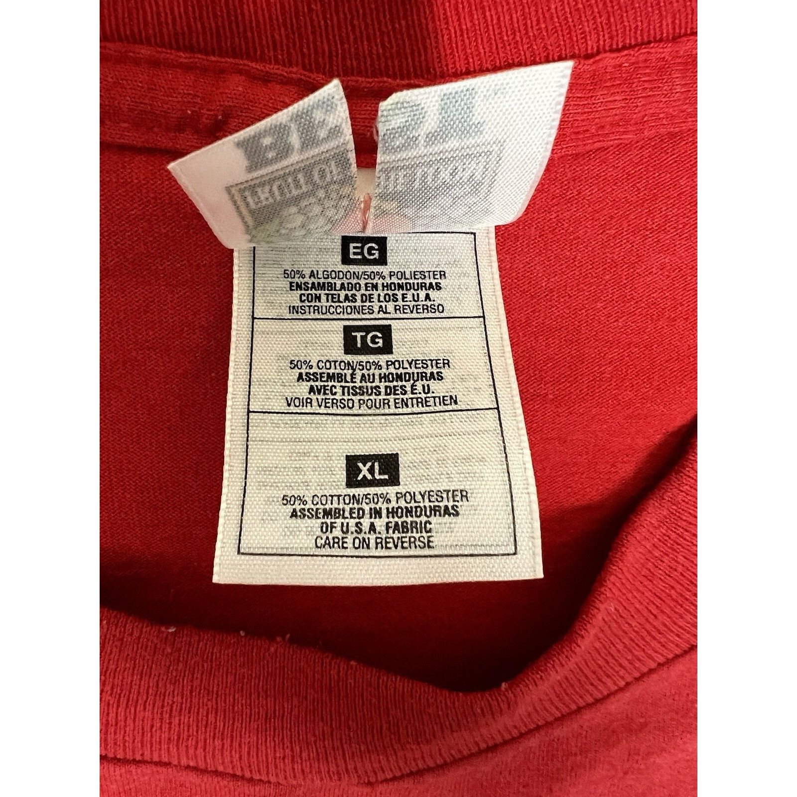Fruit Of The Loom Vintage Hawaii T-Shirt Size XL Single Stitch Dolphin Palm Tr Size US XL / EU 56 / 4 - 4 Thumbnail