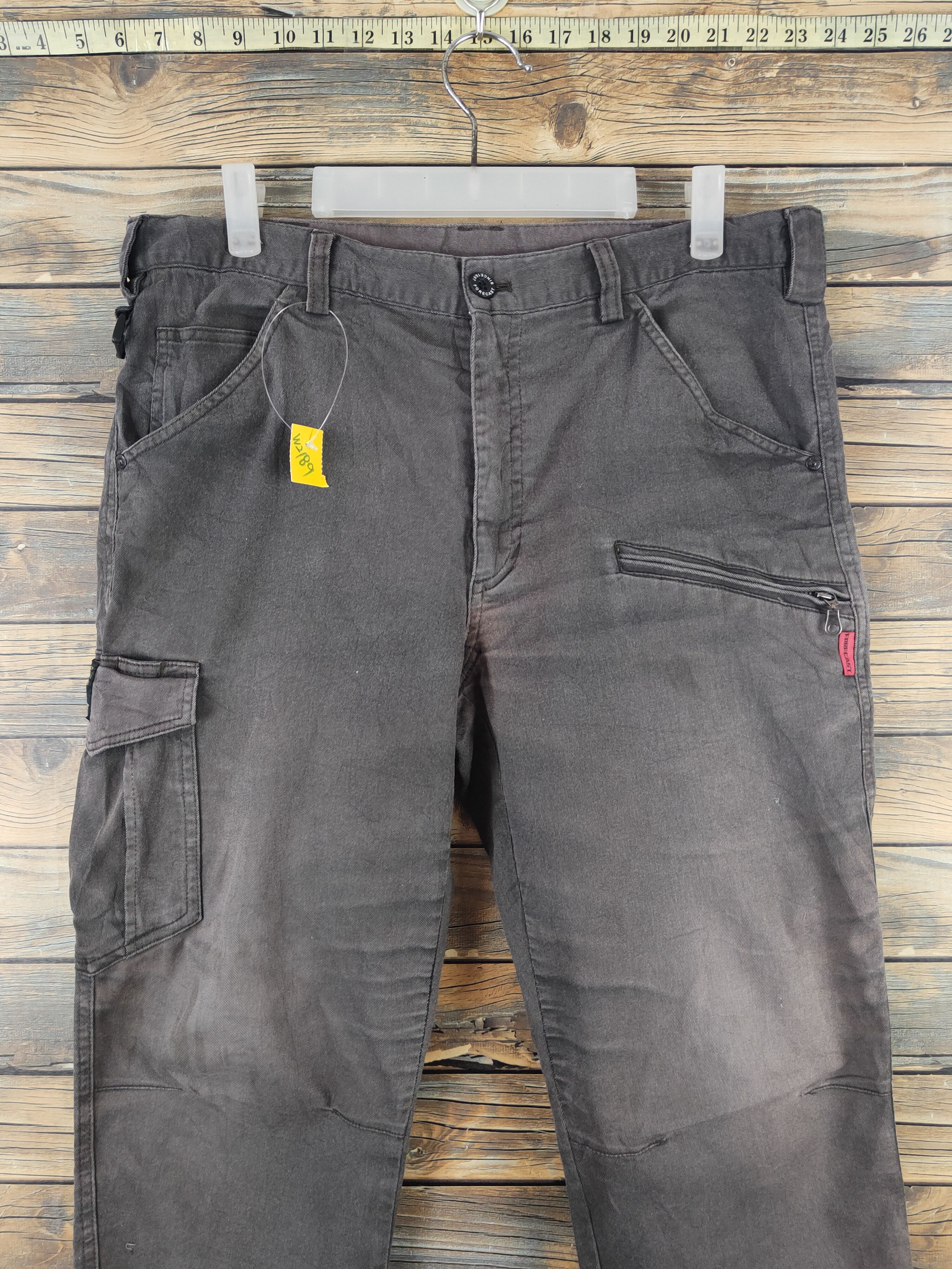 Japanese Brand Forecast Brown Faded Multipocket Tactical Cargo Pants #W2189 Size US 34 / EU 50 - 2 Thumbnail