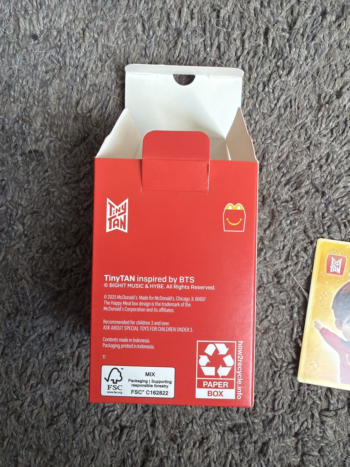 Hypebeast 2025 McDonald’s TinyTAN J-Hope Figure Size ONE SIZE - 8 Thumbnail