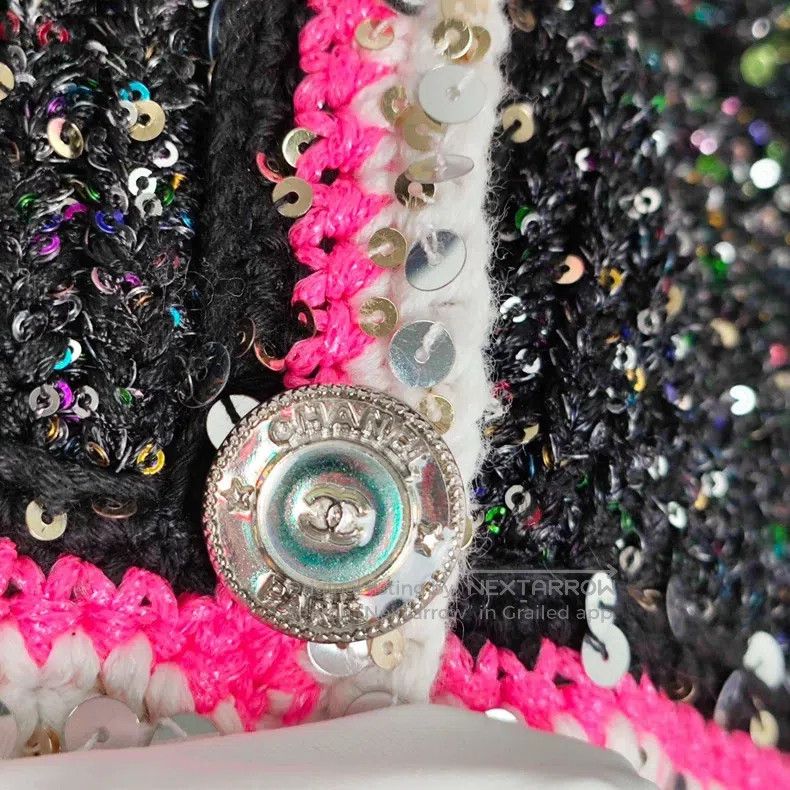 Chanel Chanel Black sequin jacket Size XXS / US 00 / IT 34 - 6 Thumbnail