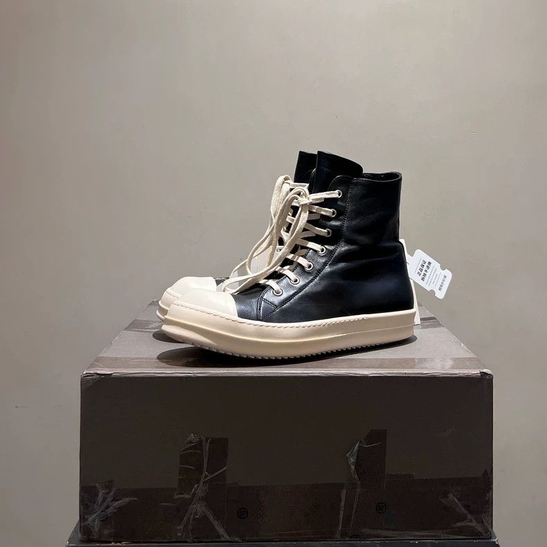 Rick Owens rick owens Mainline Cowhide High Top Big Converse Board Sh Size US 8 / EU 41 - 1 Thumbnail