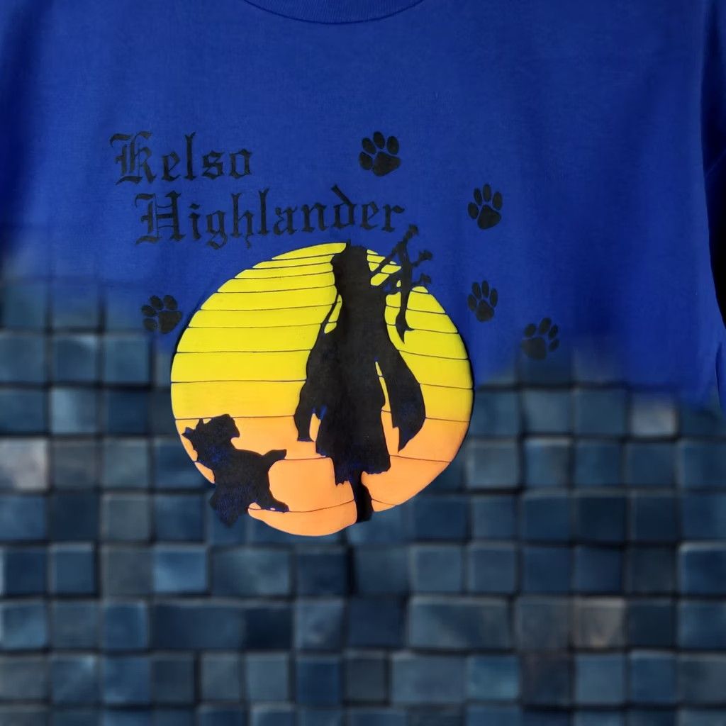 Hanes Vintage Hanes Scottish Terrier Shirt L Adult Blue 50/50 Single Stitch Dog 1991 Kelso Festival Vintage Shirt Mens Size US L / EU 52-54 / 3 - 1 Thumbnail