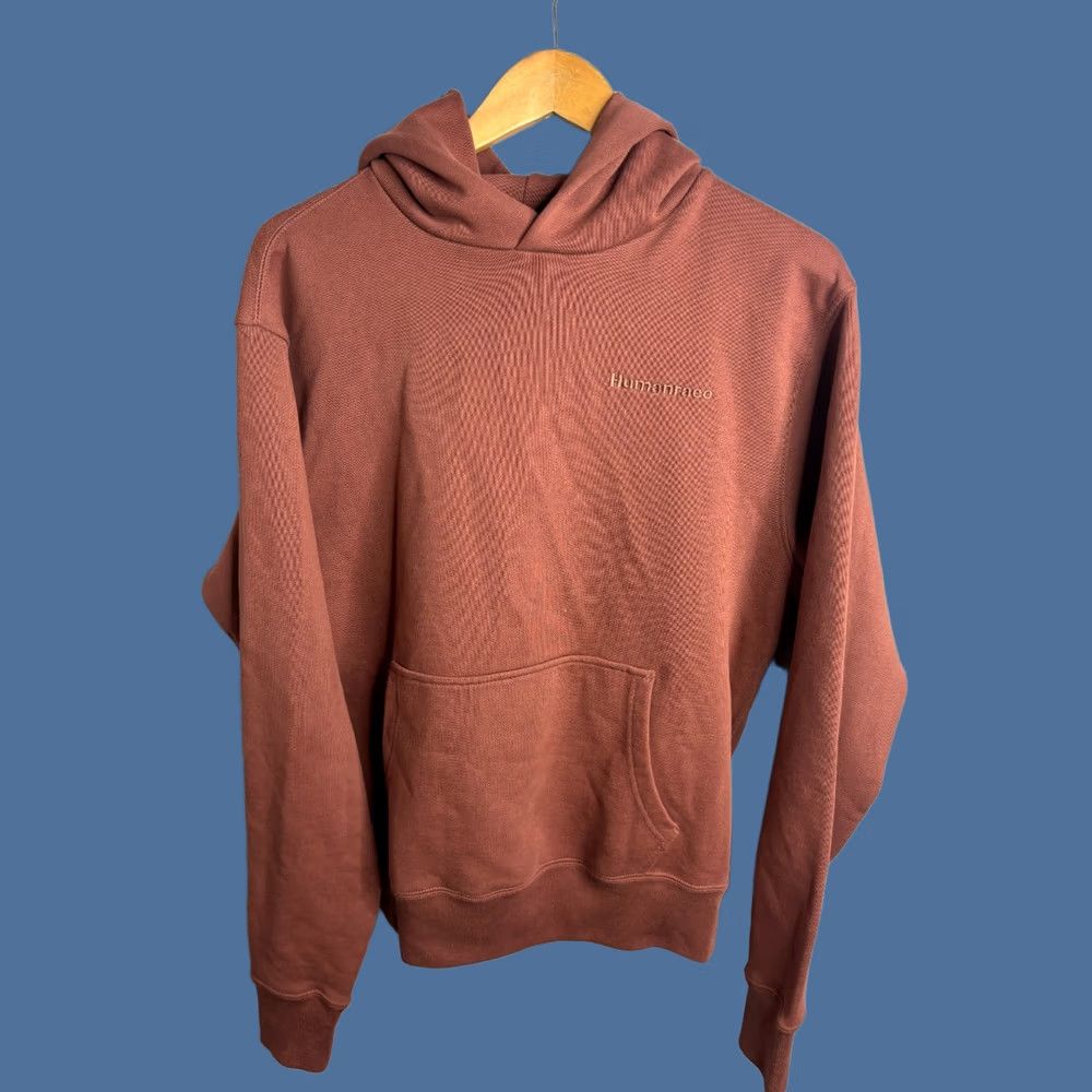 Adidas Adidas Human Race Pharrell Basics Faded Hoodie Brown Mens Small Size US S / EU 44-46 / 1 - 1 Thumbnail