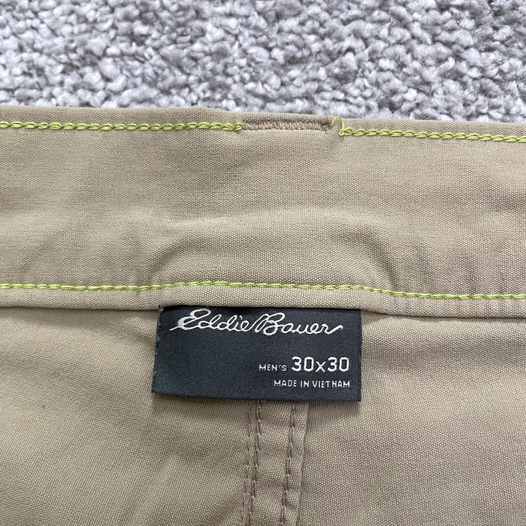 Eddie Bauer Eddie Bauer Pants Mens 30x30 Brown Straight Leg Active Outdoor Nylon Hike Size US 30 / EU 46 - 6 Thumbnail