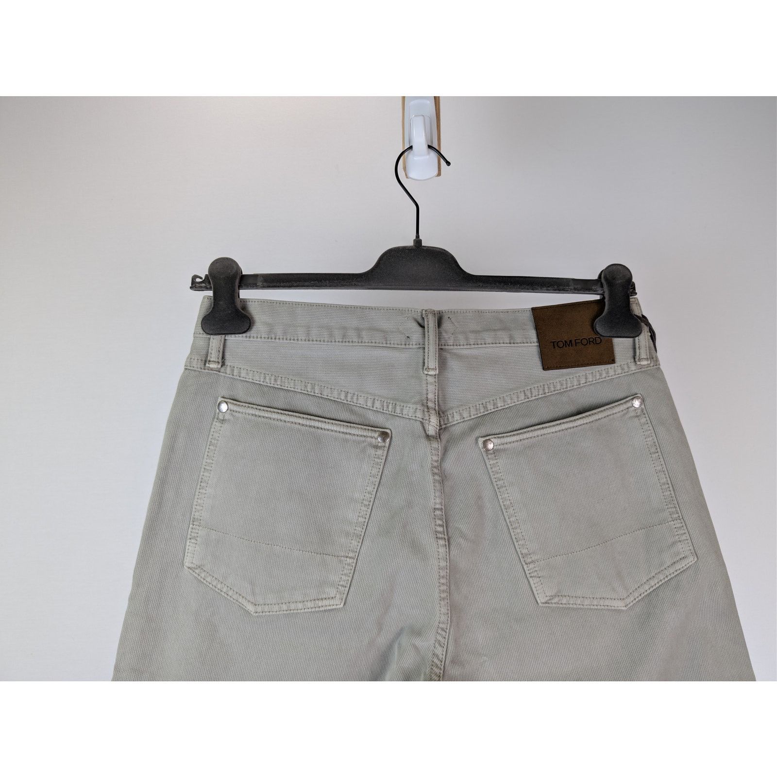 Tom Ford o1rshd1 Tapered Fit Denim Jeans in Grey 34 Size US 34 / EU 50 - 11 Thumbnail
