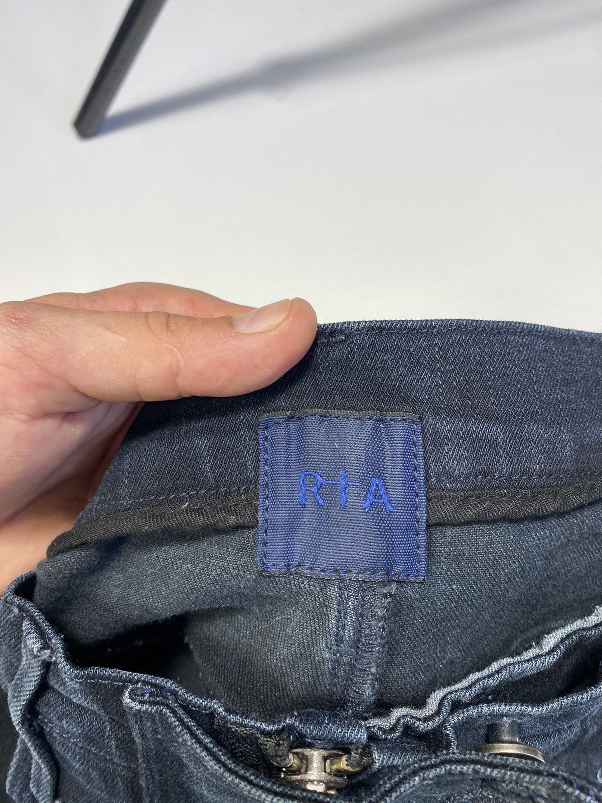 Rta Rta Small Black Spell Navy Denim Skinny Jeans Size 30 Size US 30 / EU 46 - 7 Thumbnail
