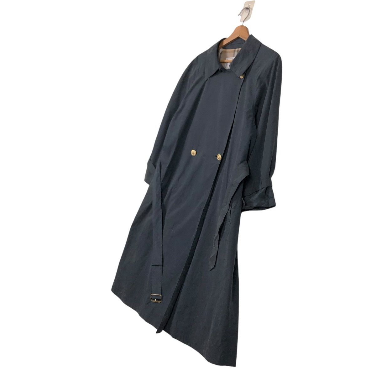 Burberry 🔥VINTAGE TRENCH COAT BURBERRYS NOVA CHECK LONG JACKET Size US M / EU 48-50 / 2 - 5 Thumbnail