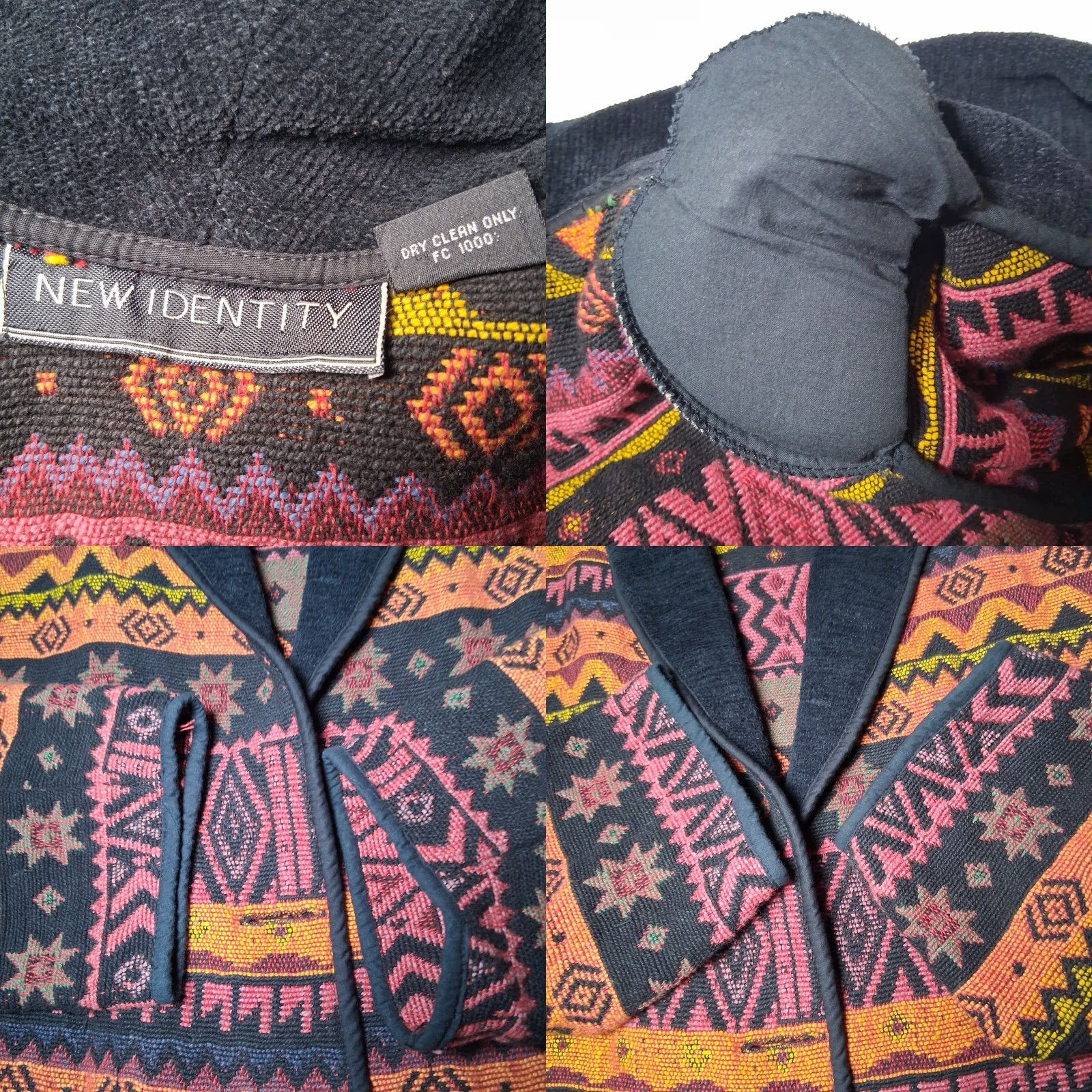 Vintage VINTAGE New Identity Tapestry Jacket Women XL Cropped Southwestern Stars Read Size XL / US 12-14 / IT 48-50 - 8 Thumbnail