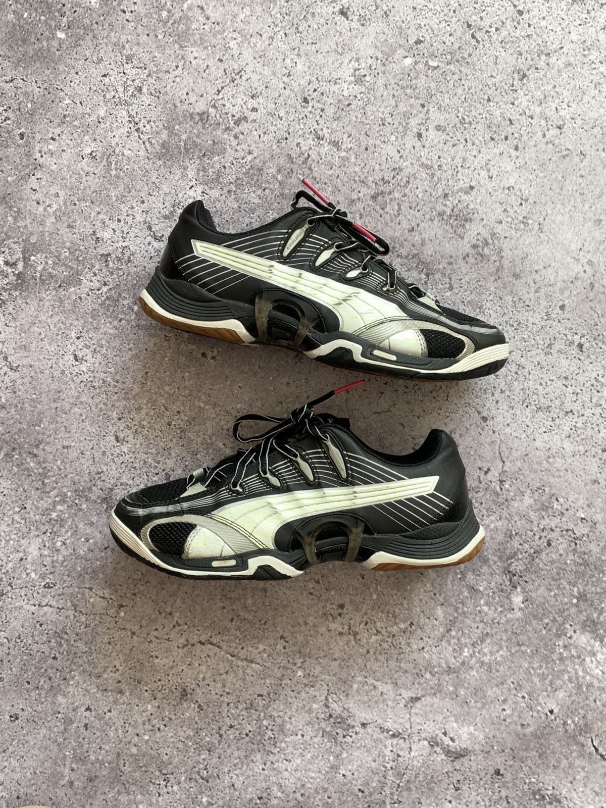 Puma 🔥VINTAGE 00’s PUMA ACCELERATE HYPE LOW TOO SNEAKERS Size US 8.5 / IT 38.5 - 1 Thumbnail