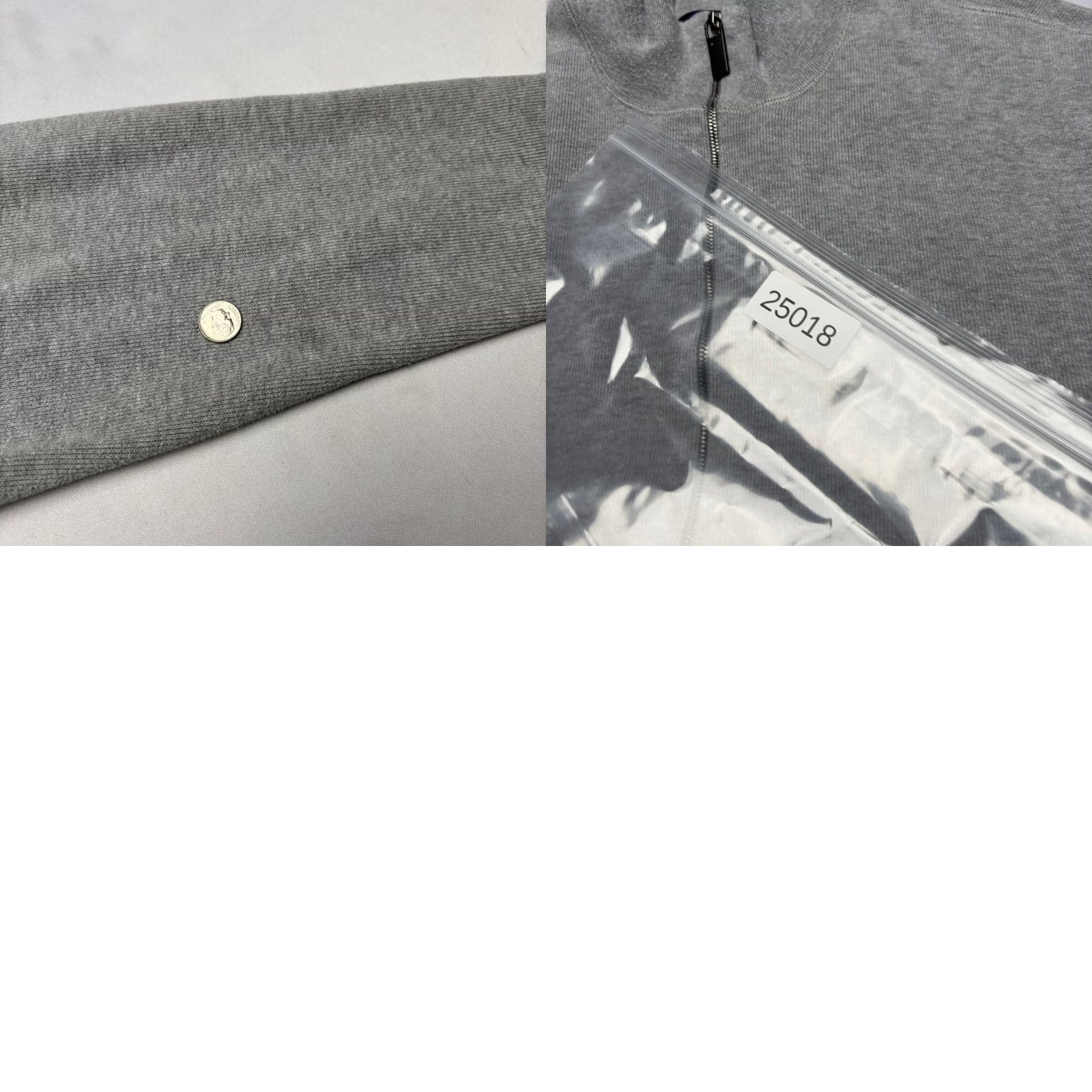 Ralph Lauren Purple Label Ralph Lauren Purple Label Full Zip Sweater Cotton XL Gray Men's Quiet Luxury Size US XL / EU 56 / 4 - 9 Thumbnail