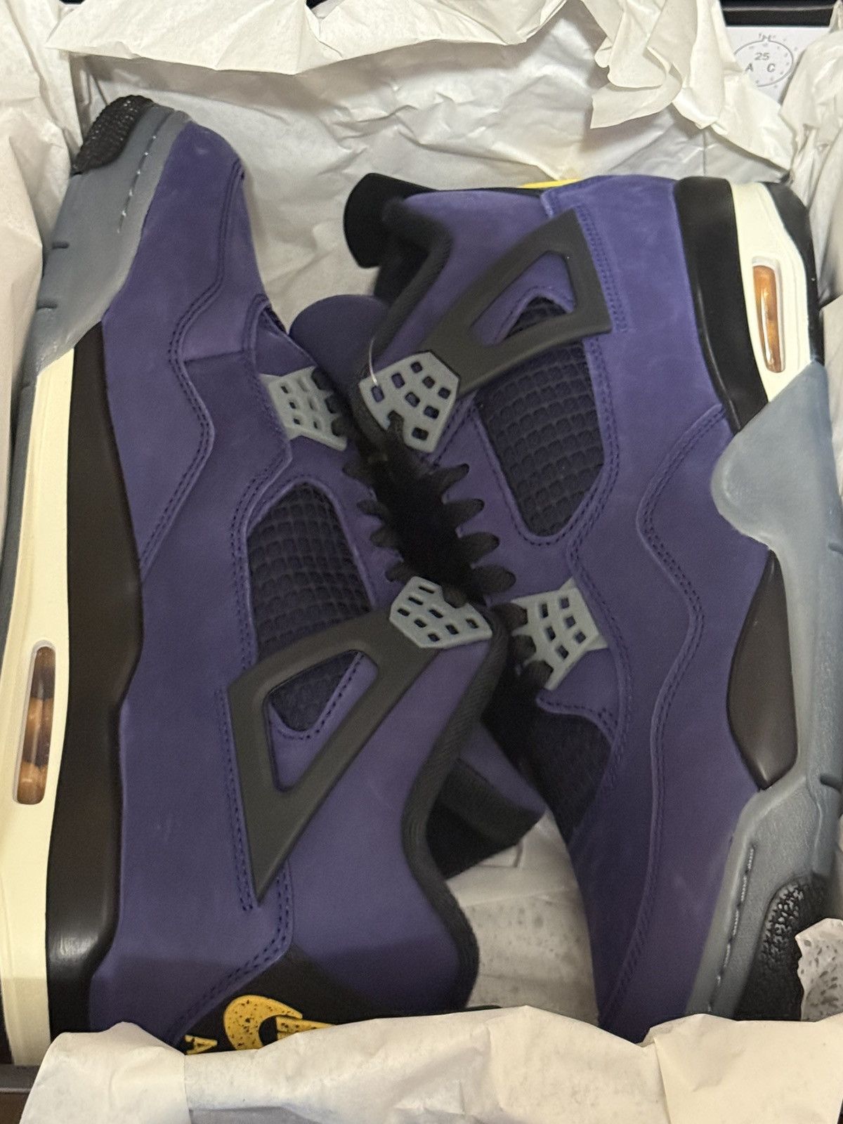 Jordan Brand Size 11 - Air Jordan 4 Retro Lakers-Brand new with box Size US 11 / EU 44 - 5 Thumbnail
