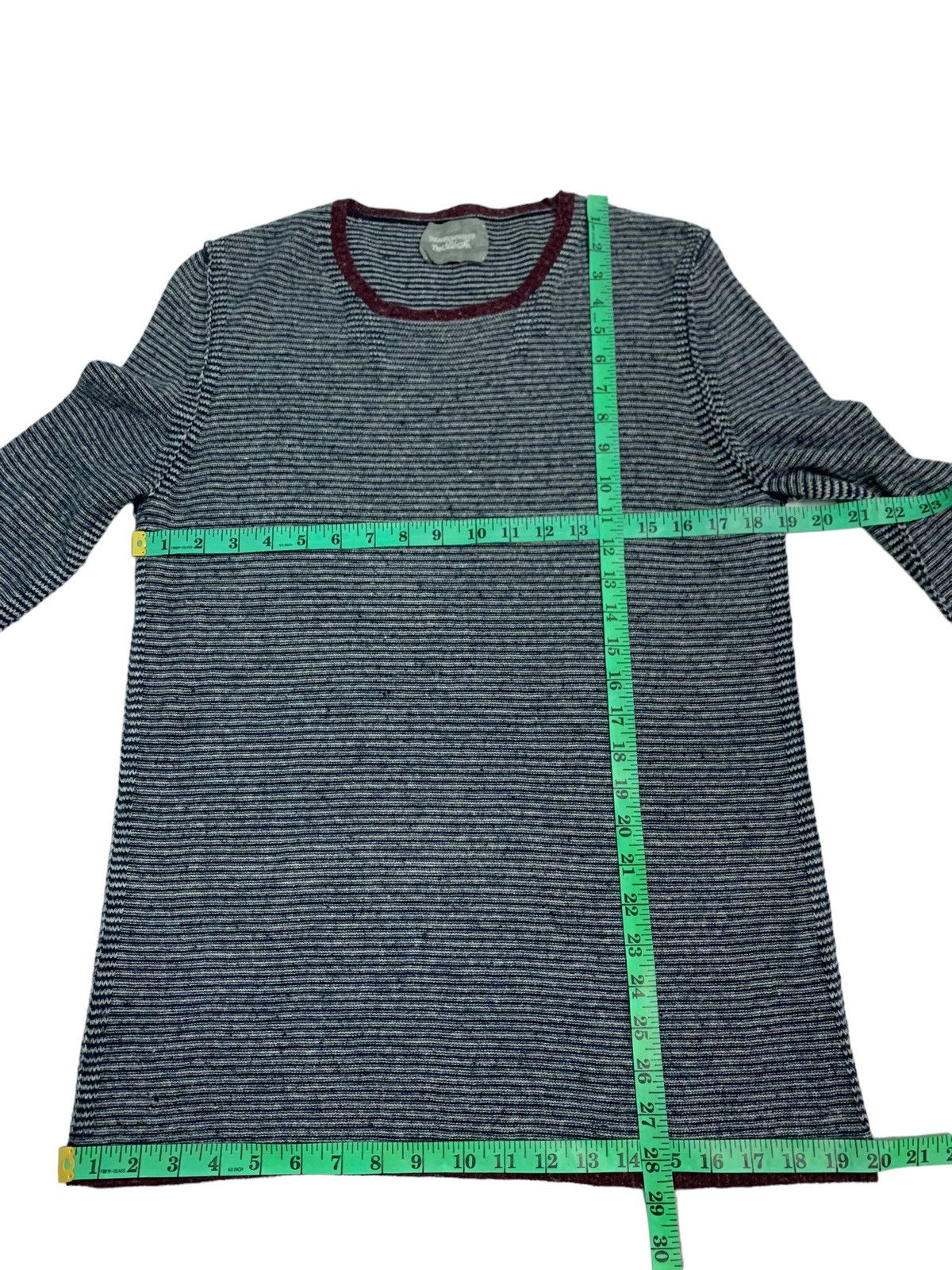 Takahiromiyashita The Soloist. Vintage Takahiromiyashita The Soloist Stripes Knitted Size US S / EU 44-46 / 1 - 16 Thumbnail