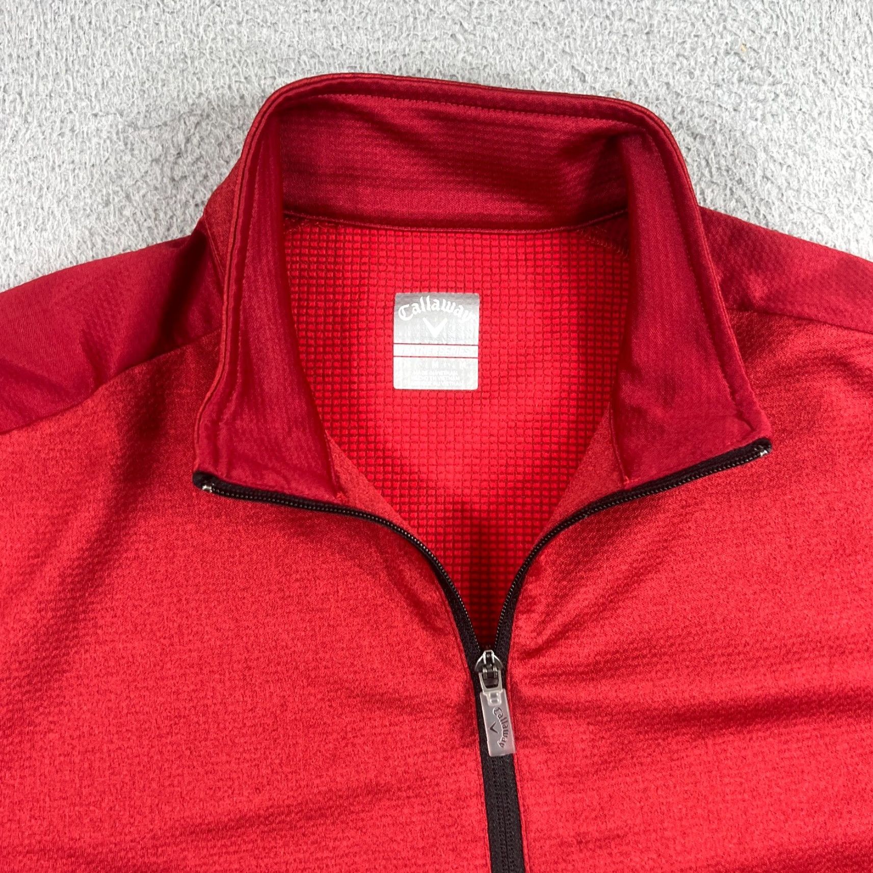 Callaway Callaway Golf Shirt Pullover 1/4 Zip Long Sleeve Weather Series Mens Size US M / EU 48-50 / 2 - 2 Thumbnail