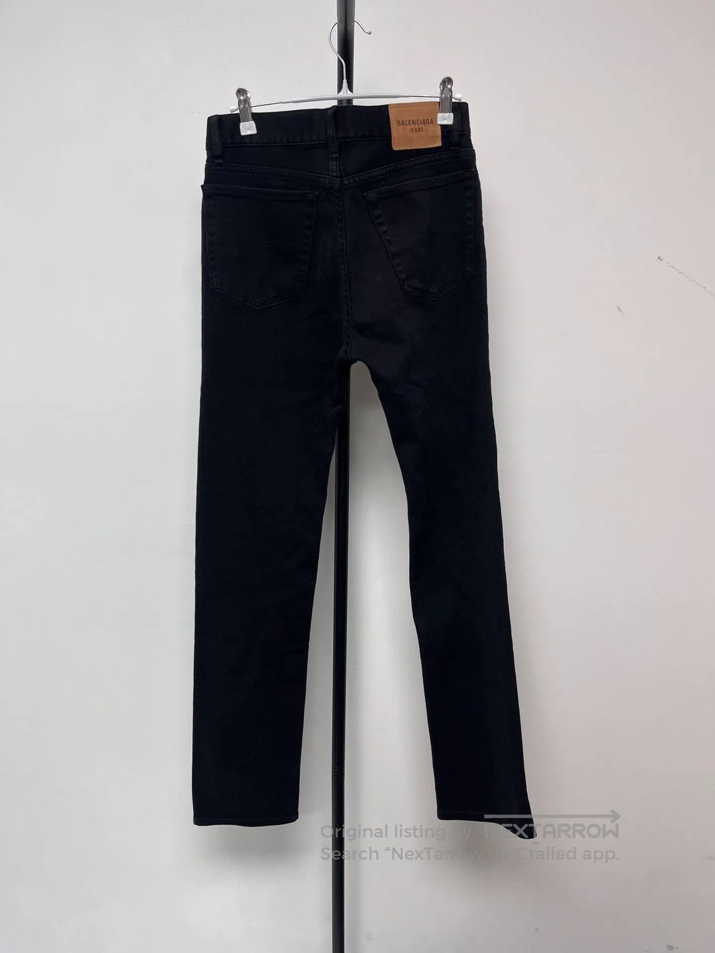 Balenciaga Balenciaga Men's Slim Logo Patch Jeans. Size US 30 / EU 46 - 2 Thumbnail